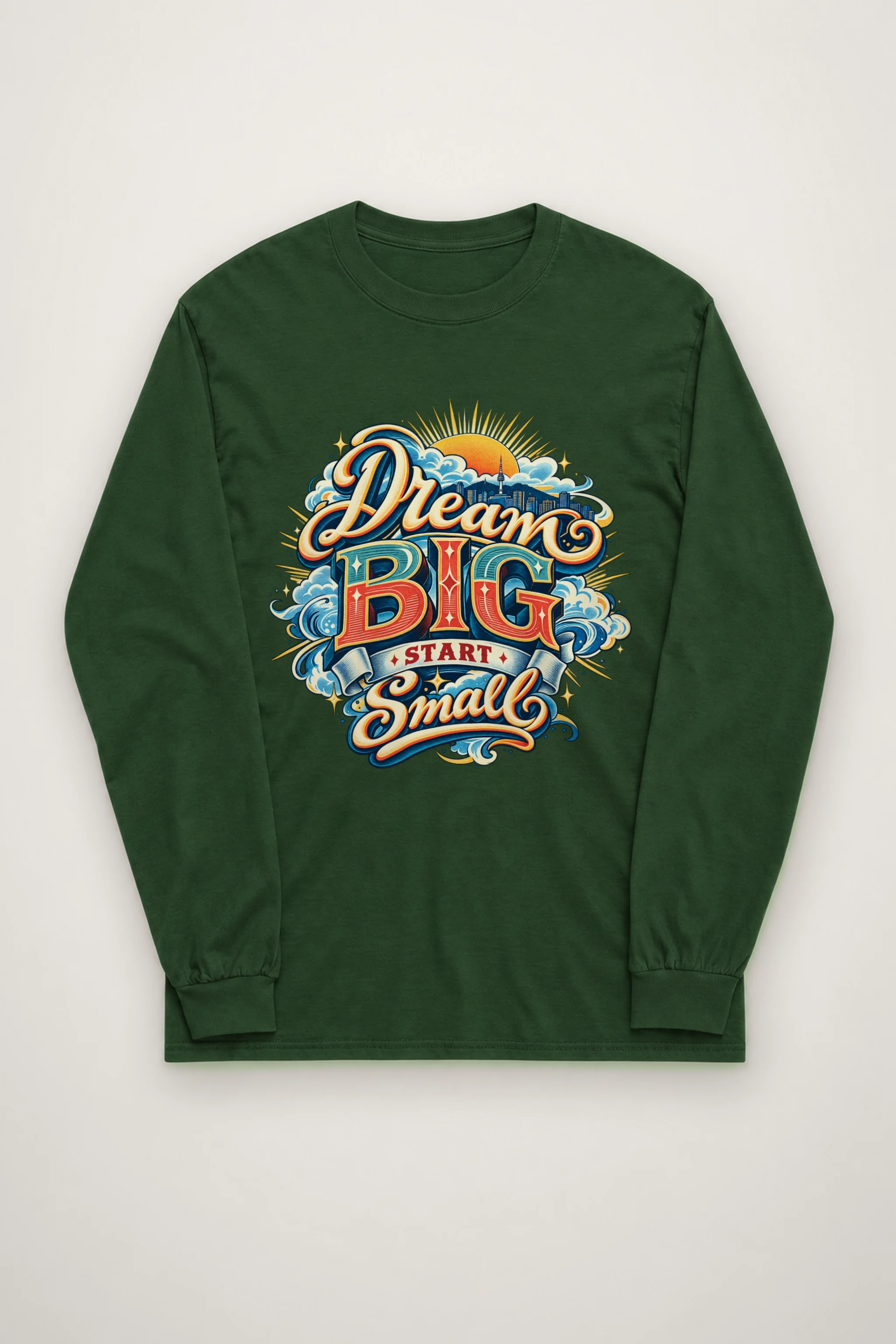 "Dream BIG Start Small" Unisex Longsleeve T-shirt