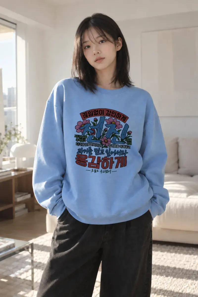 "Dream Forward" Heavy Blend Unisex Crewneck Sweatshirt | Gildan 18000