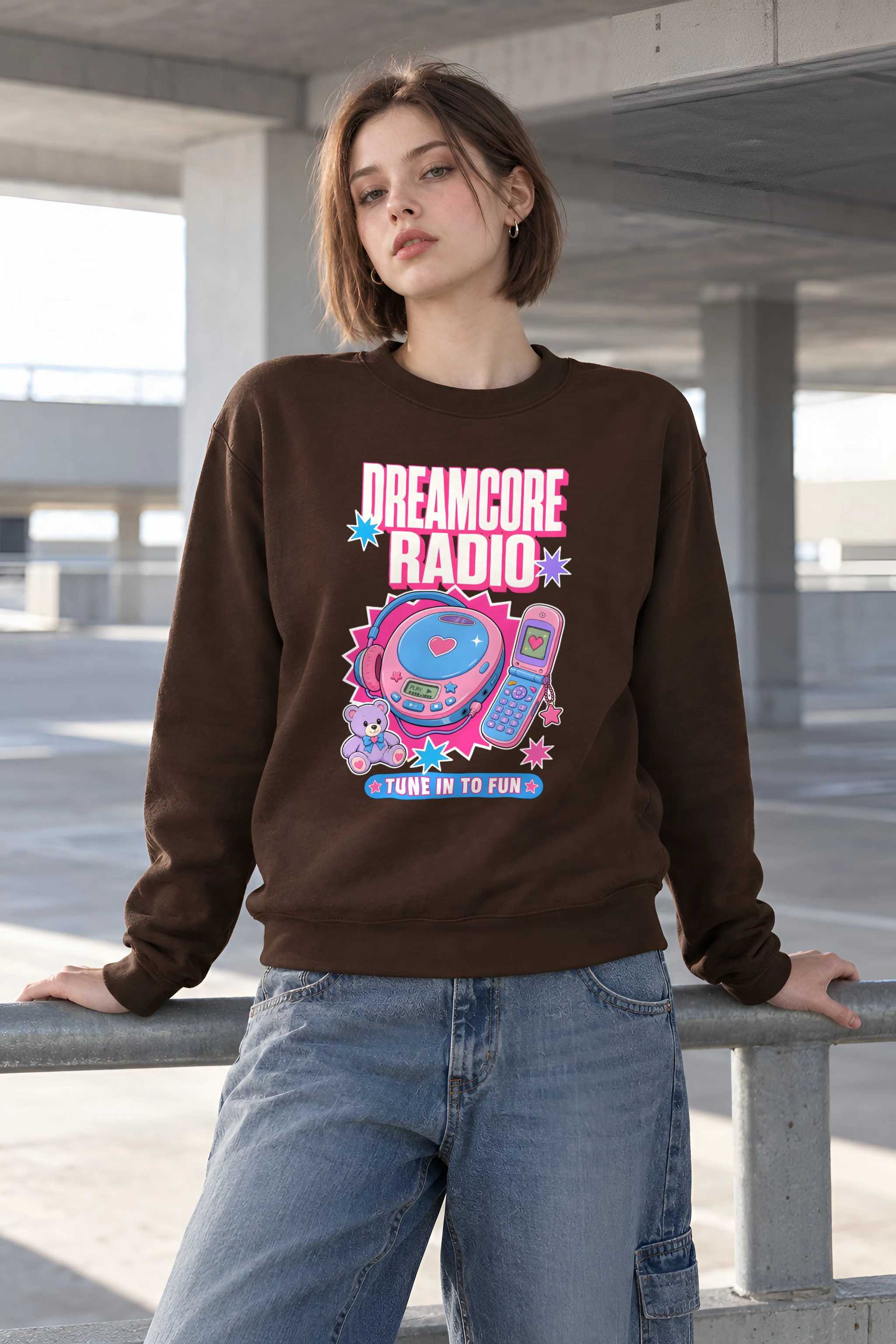"Dreamcore Radio" 1 Crewneck Sweatshirt