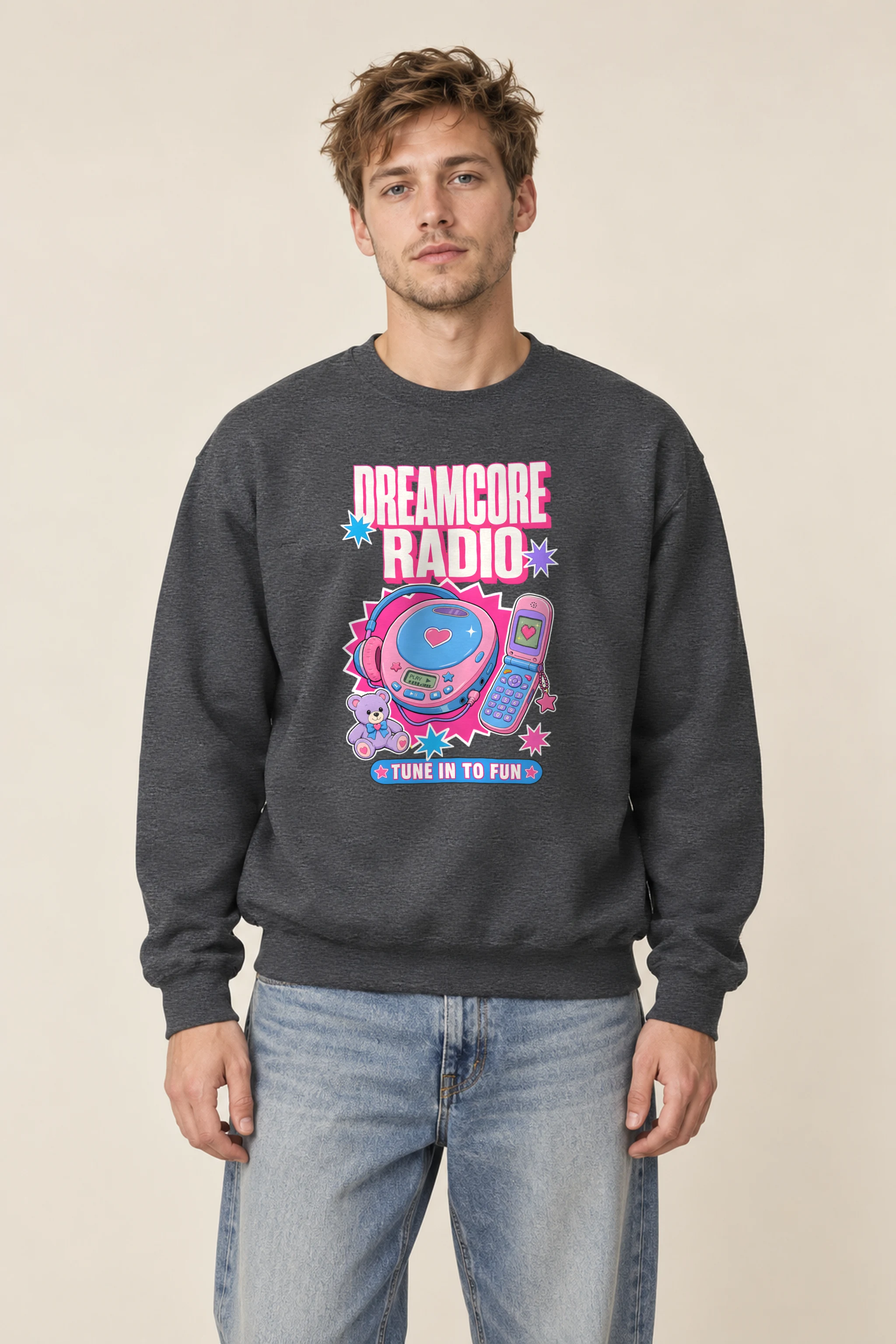 "Dreamcore Radio" 1 Crewneck Sweatshirt