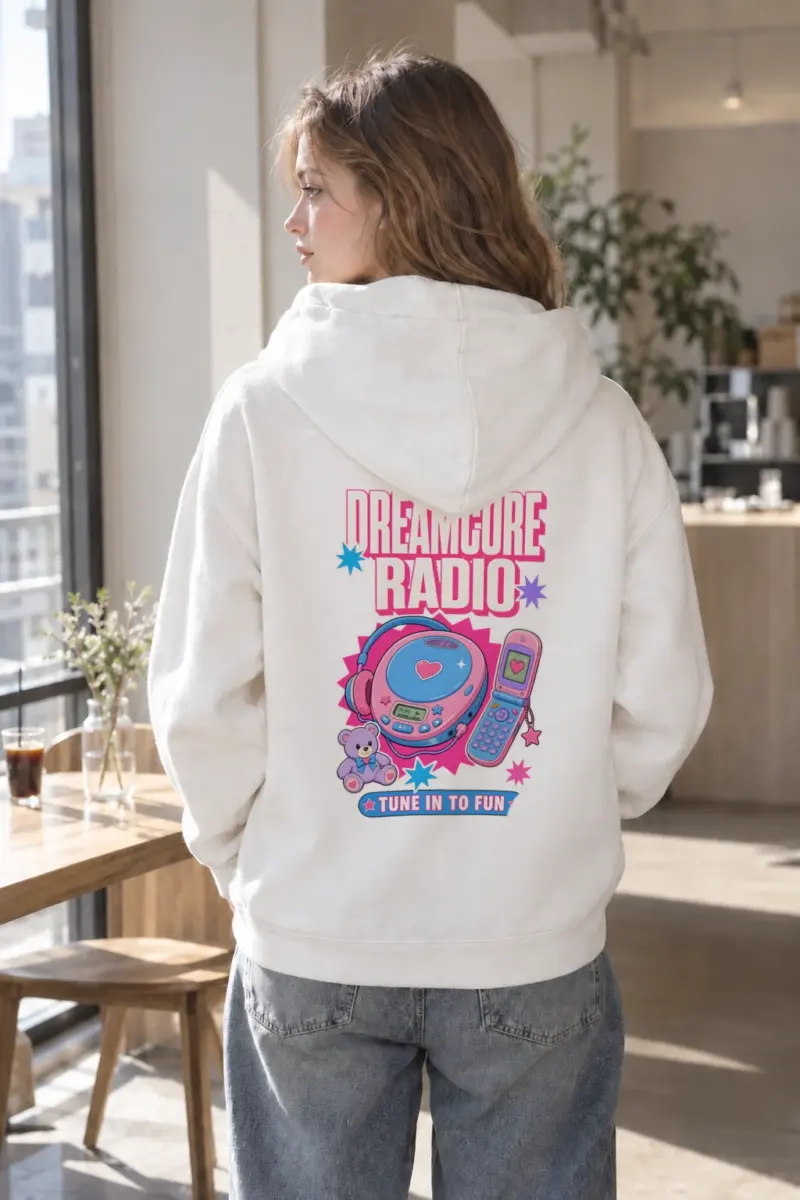 "Dreamcore Radio" Heavy Blend Unisex Pullover Hoodie | Gildan 18500