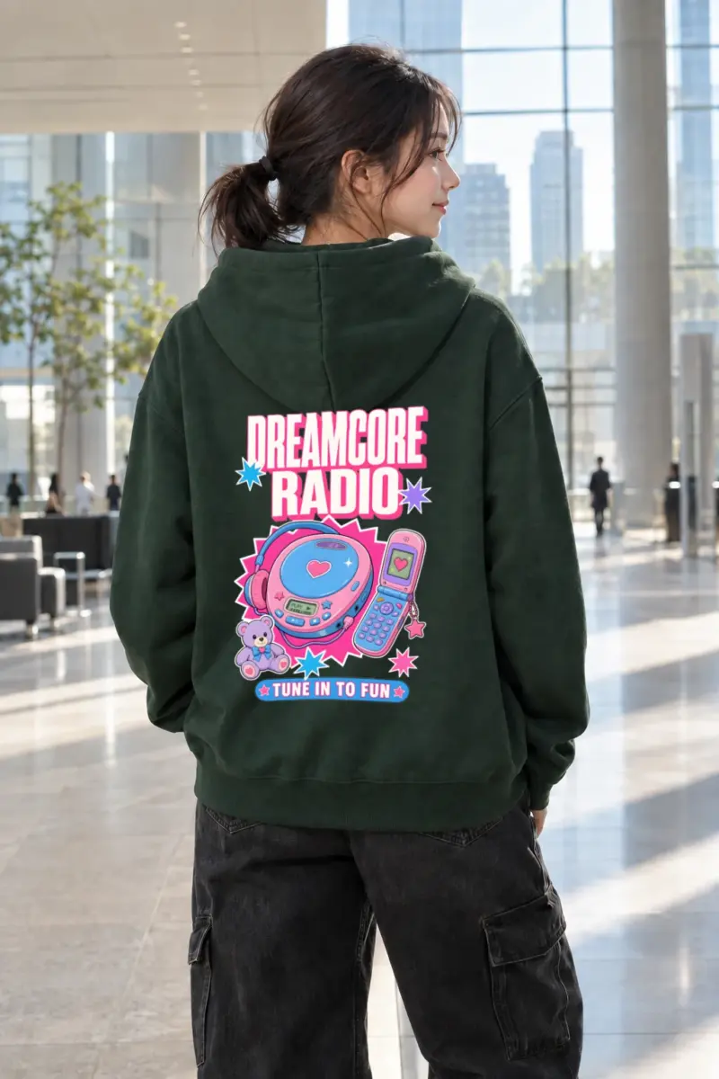 "Dreamcore Radio" Heavy Blend Unisex Pullover Hoodie | Gildan 18500