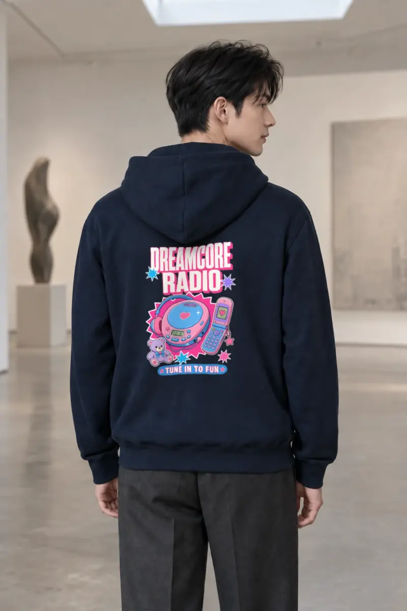 "Dreamcore Radio" Heavy Blend Unisex Pullover Hoodie | Gildan 18500