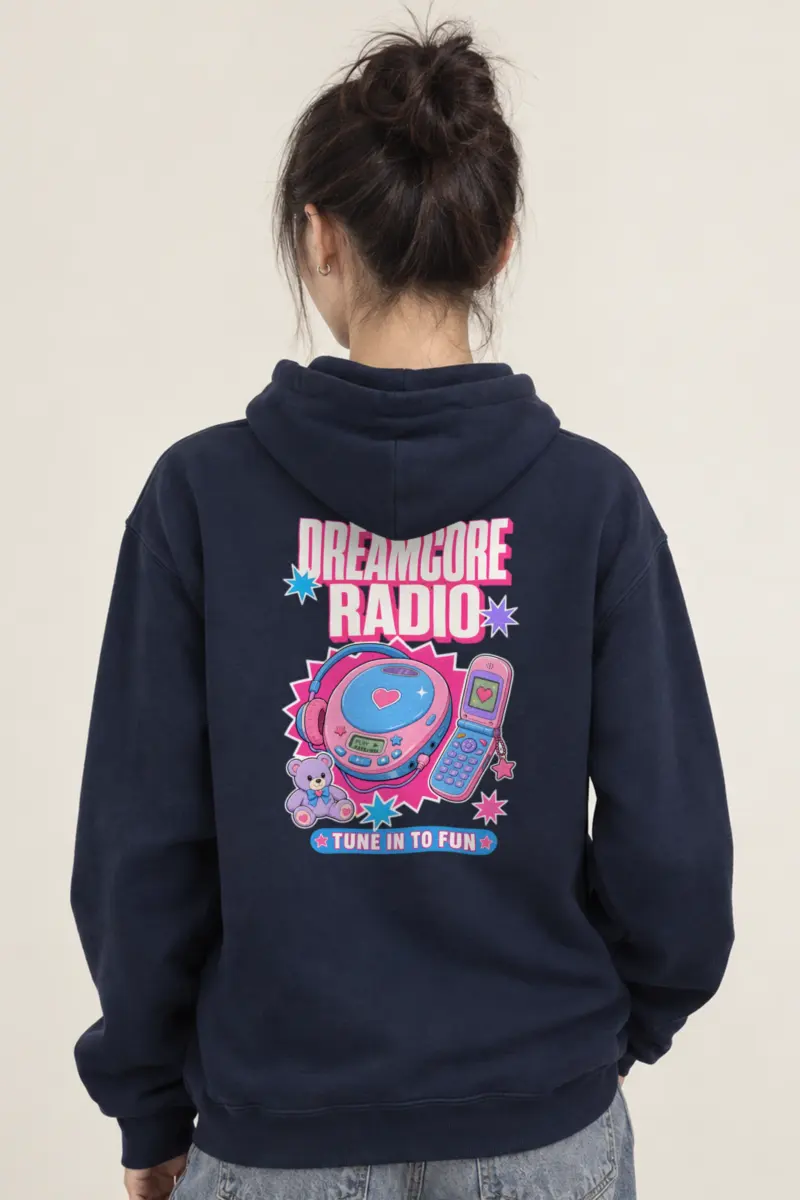"Dreamcore Radio" Heavy Blend Unisex Pullover Hoodie