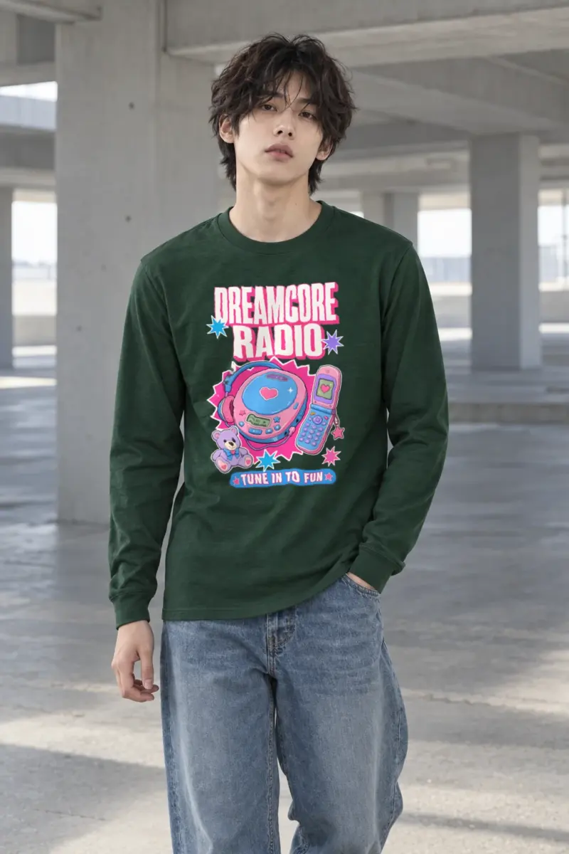 "Dreamcore Radio" Unisex Longsleeve T-shirt