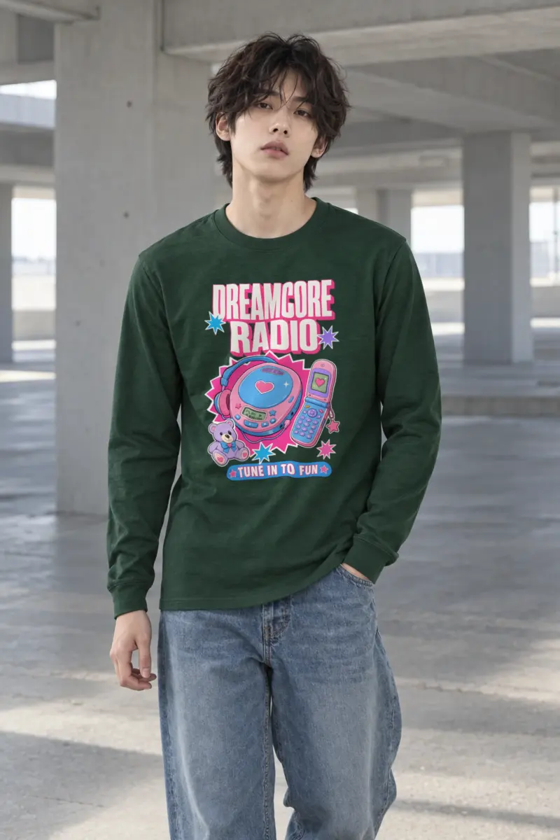 "Dreamcore Radio" Unisex Longsleeve T-shirt