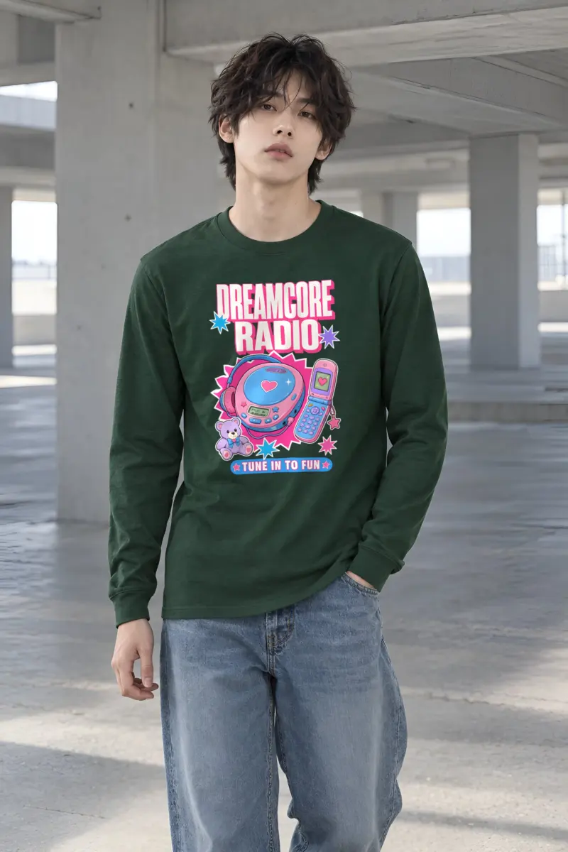 "Dreamcore Radio" Unisex Longsleeve T-shirt