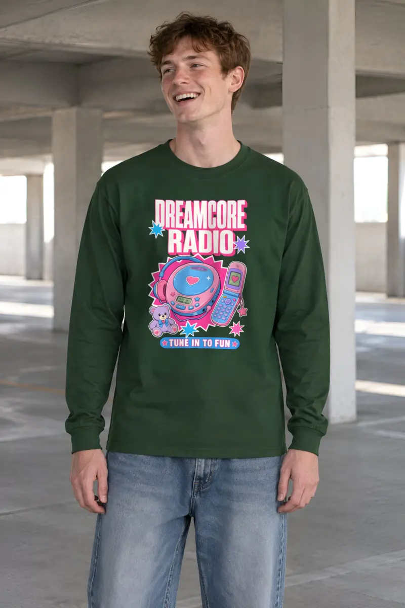 "Dreamcore Radio" Unisex Longsleeve T-shirt