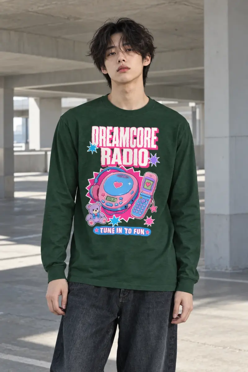 "Dreamcore Radio" Unisex Longsleeve T-shirt