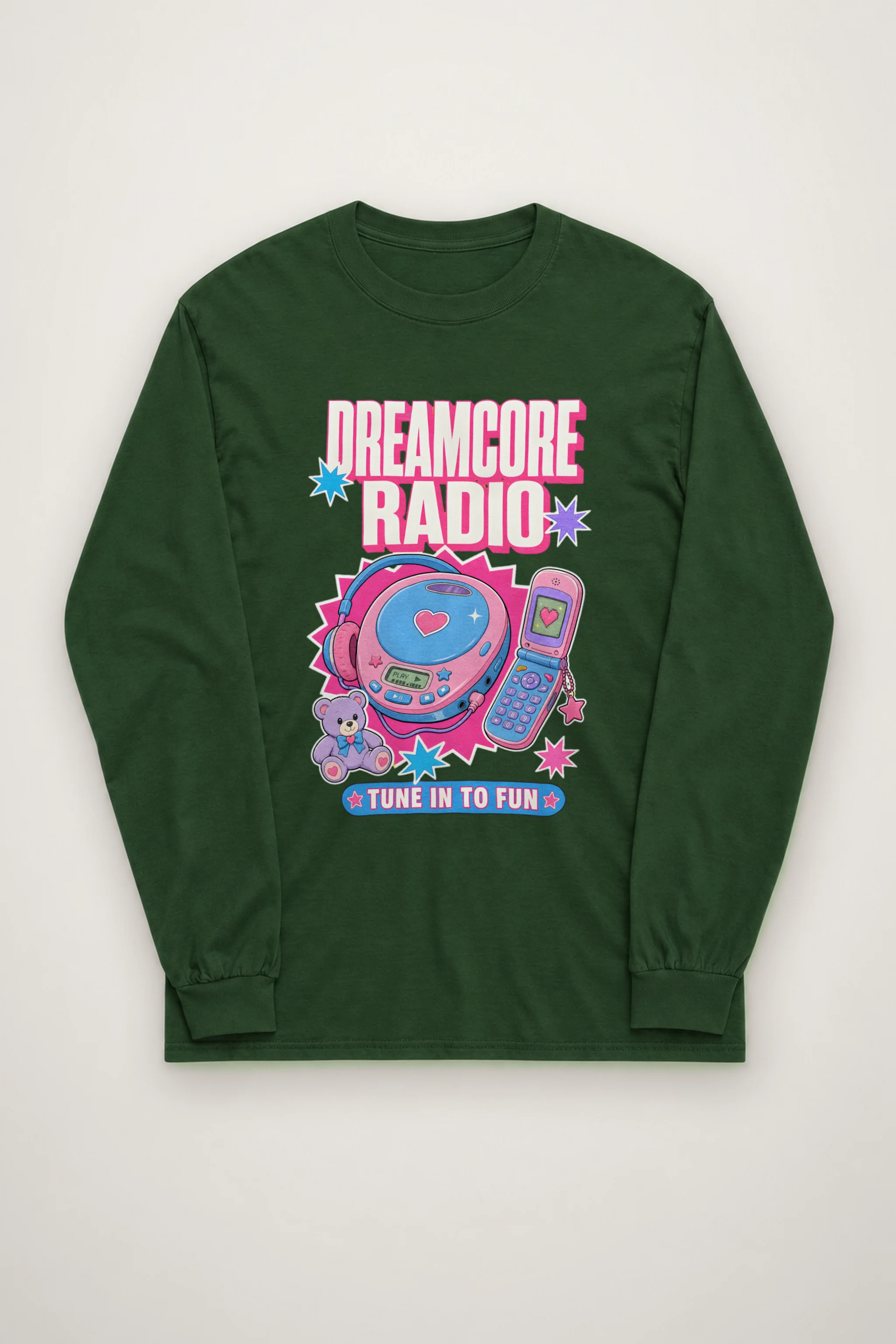 "Dreamcore Radio" Unisex Longsleeve T-shirt