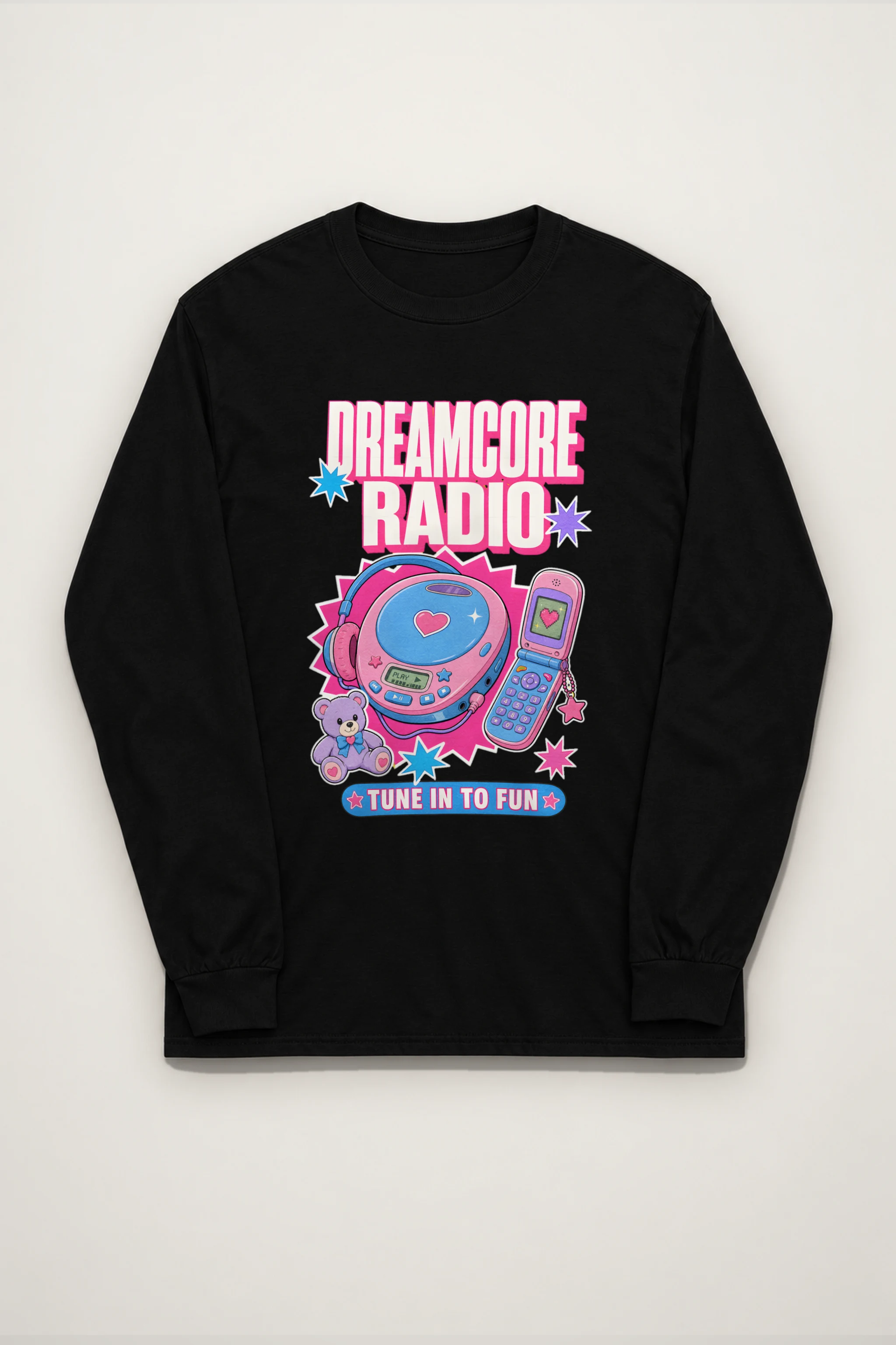 "Dreamcore Radio" Unisex Longsleeve T-shirt