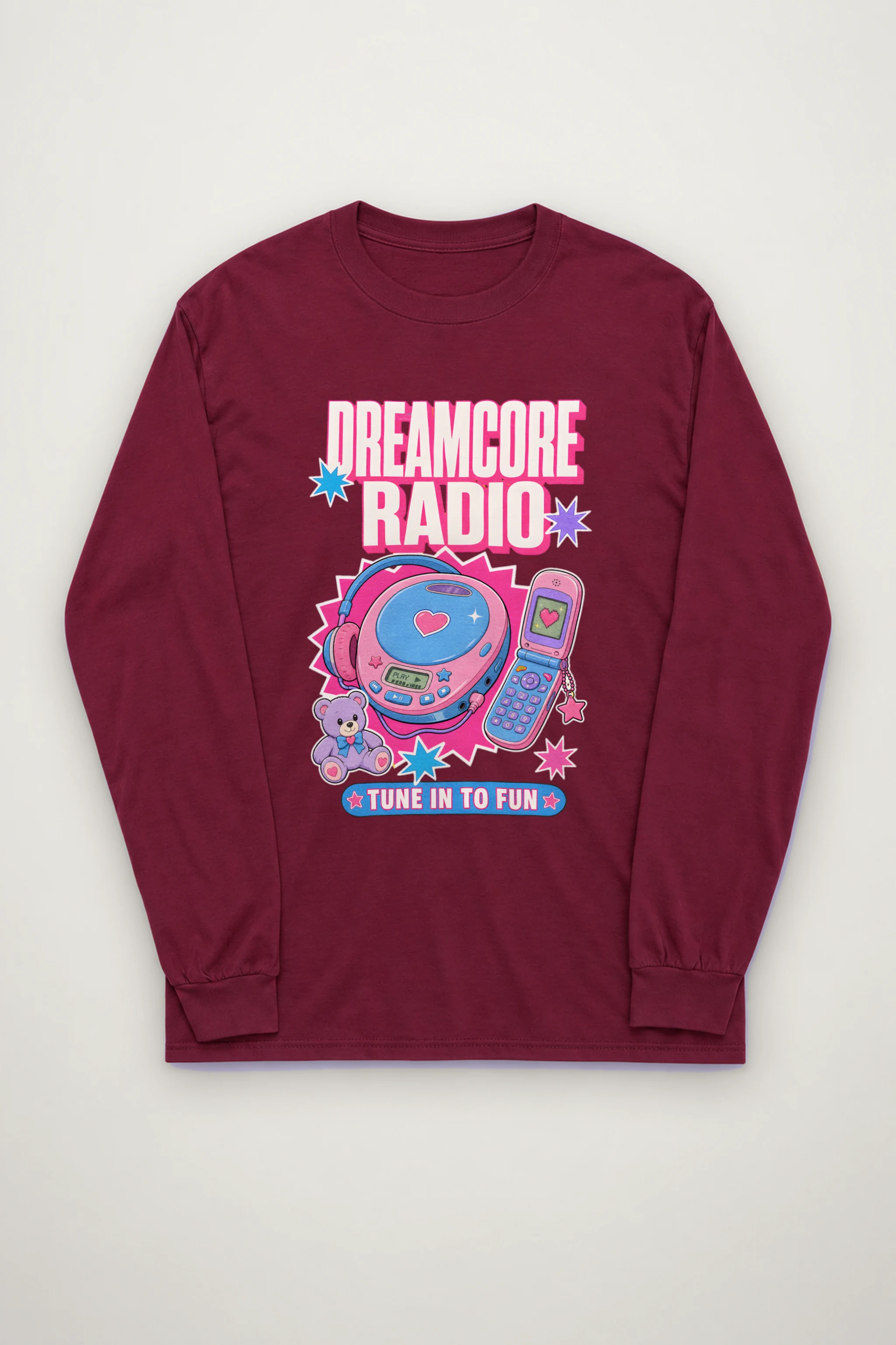 "Dreamcore Radio" Unisex Longsleeve T-shirt