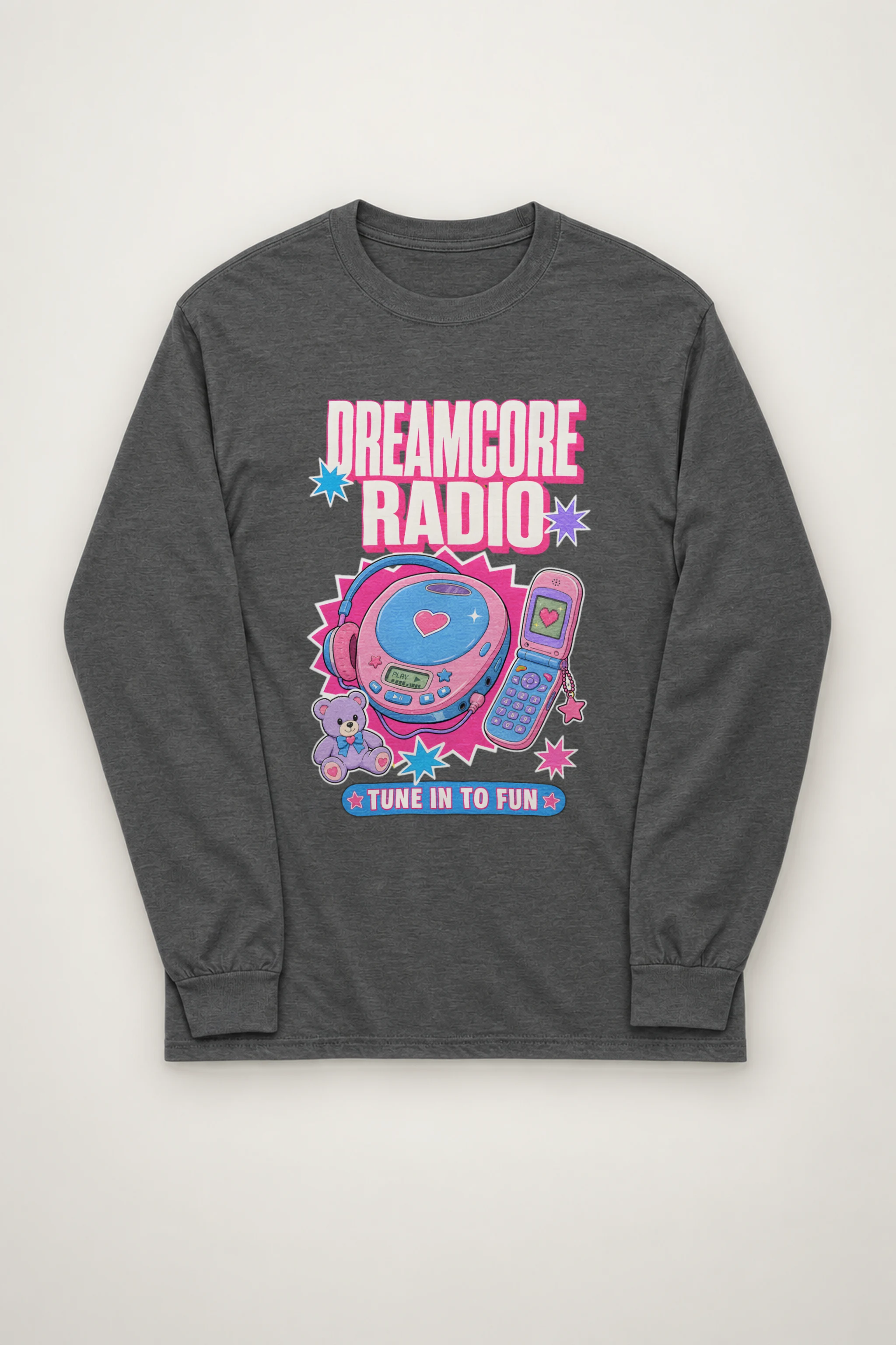 "Dreamcore Radio" Unisex Longsleeve T-shirt