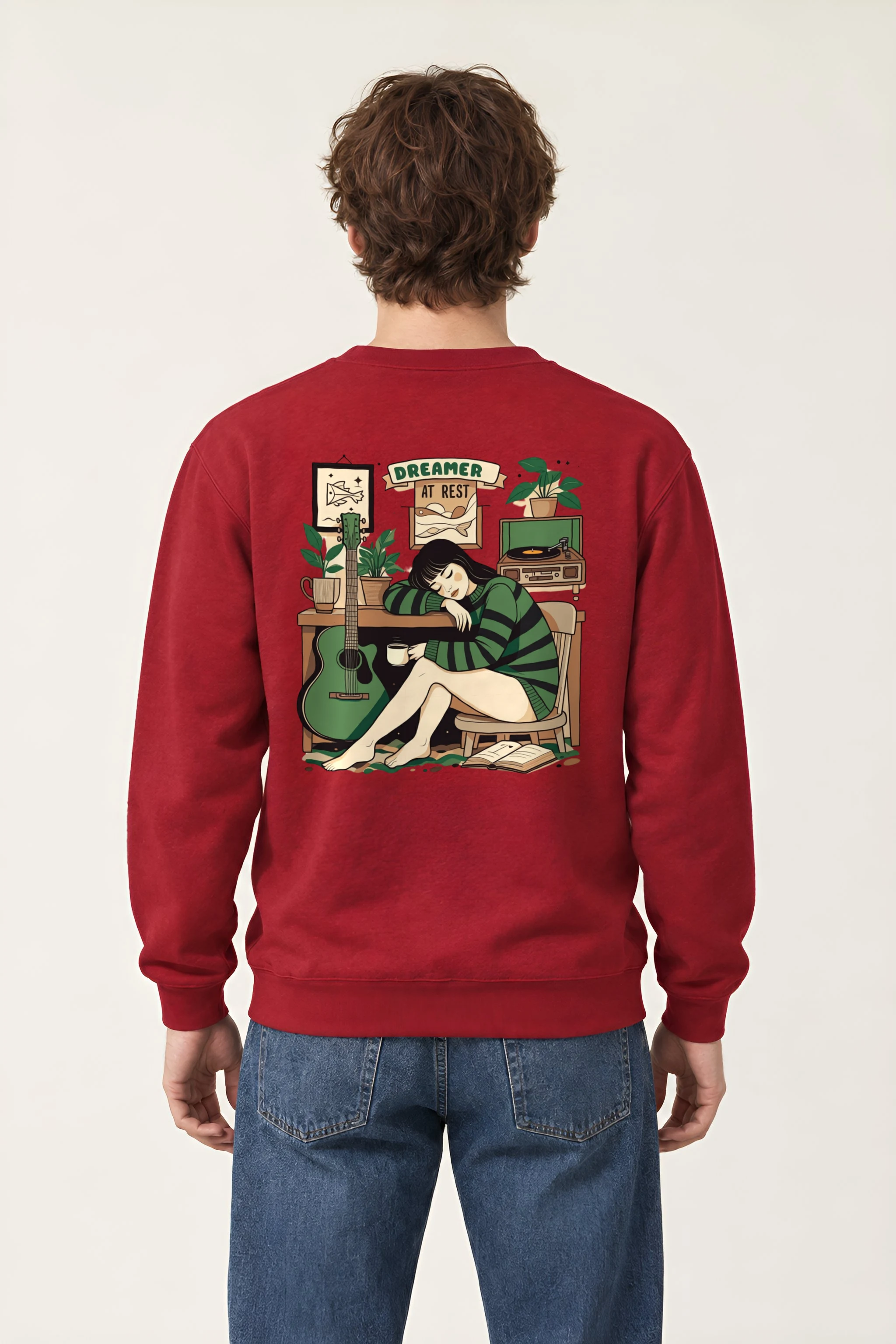 "Dreamer At Rest" 1 Crewneck Sweatshirt