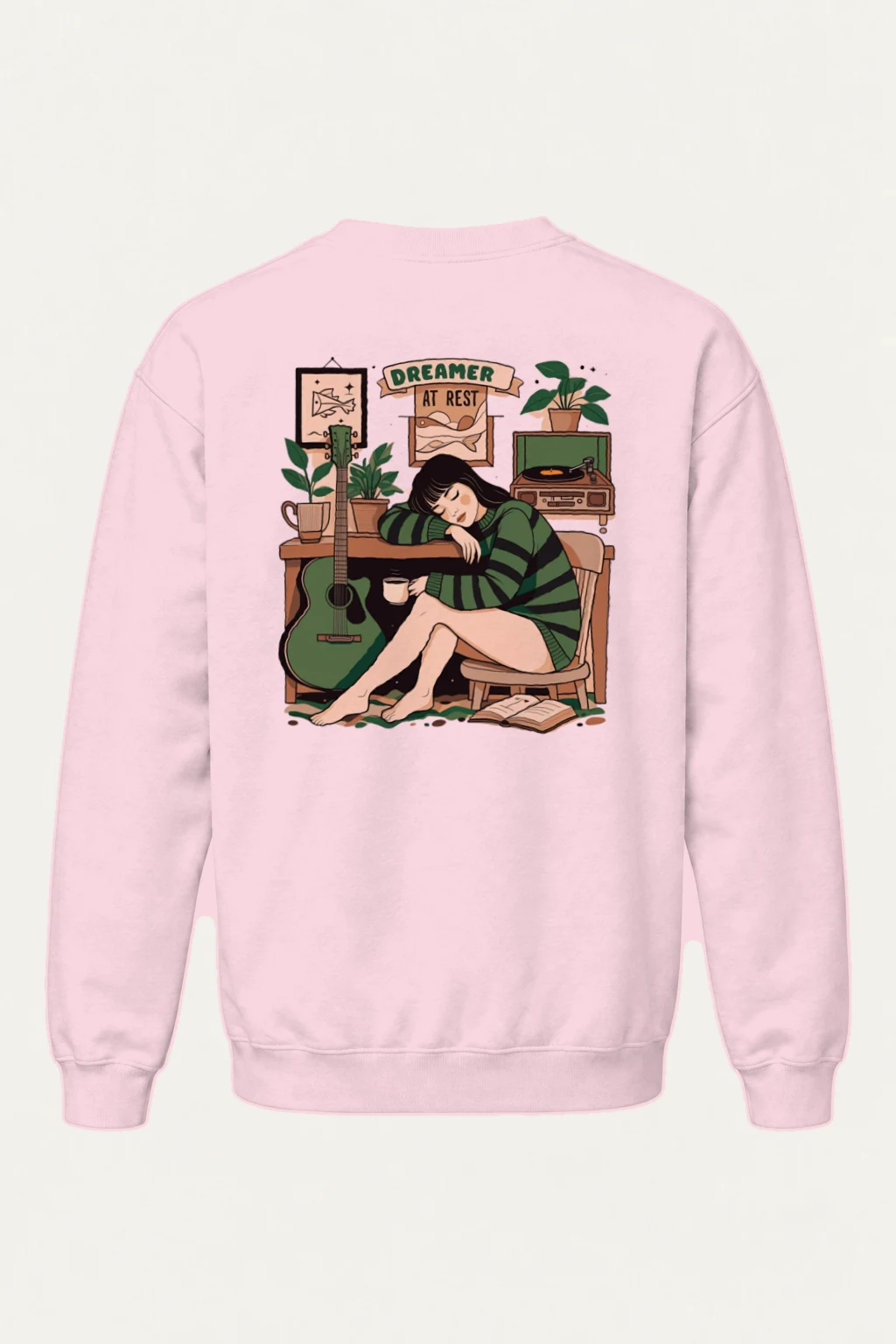 "Dreamer At Rest" Heavy Blend Unisex Crewneck Sweatshirt | Gildan 18000