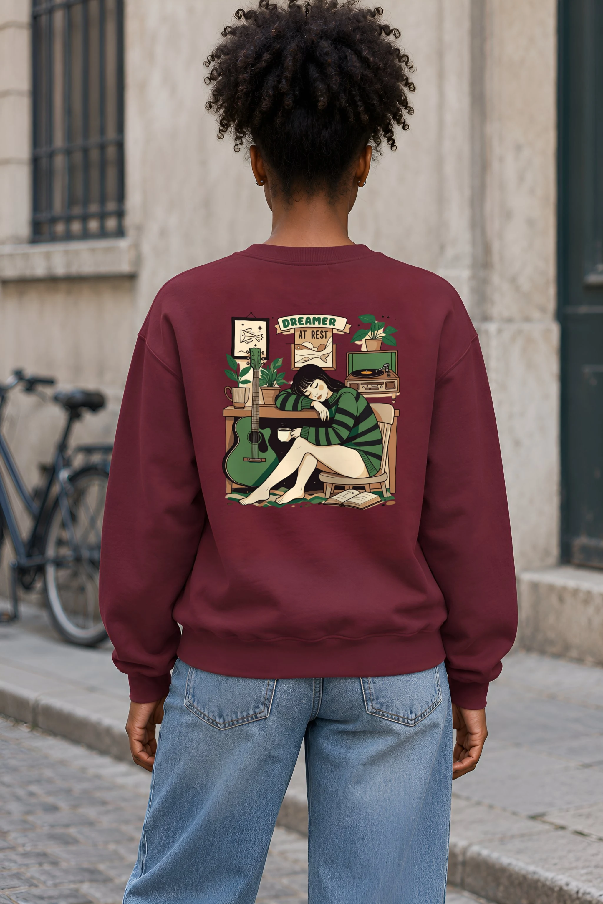 "Dreamer At Rest" 1 Crewneck Sweatshirt