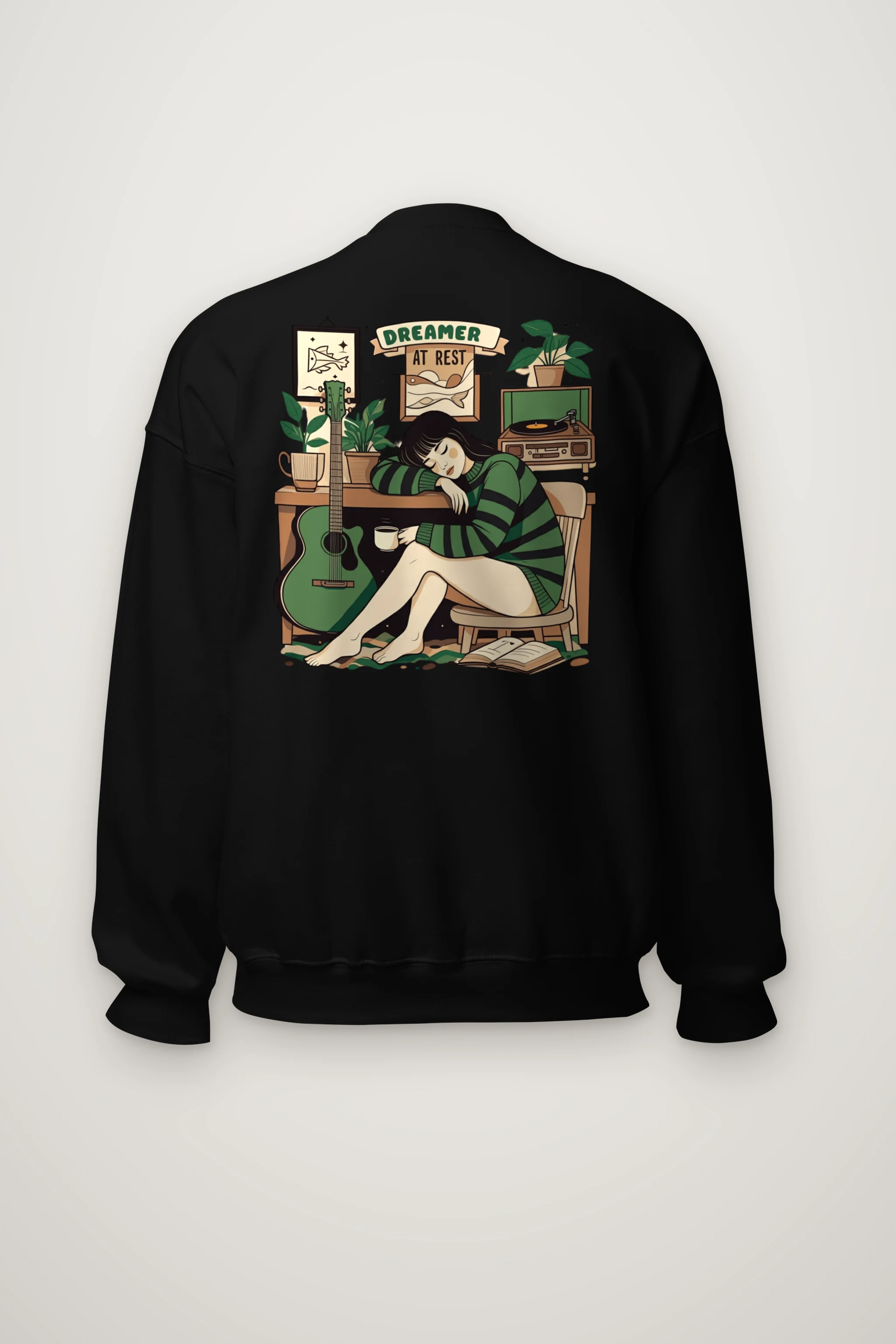 "Dreamer At Rest" Heavy Blend Unisex Crewneck Sweatshirt