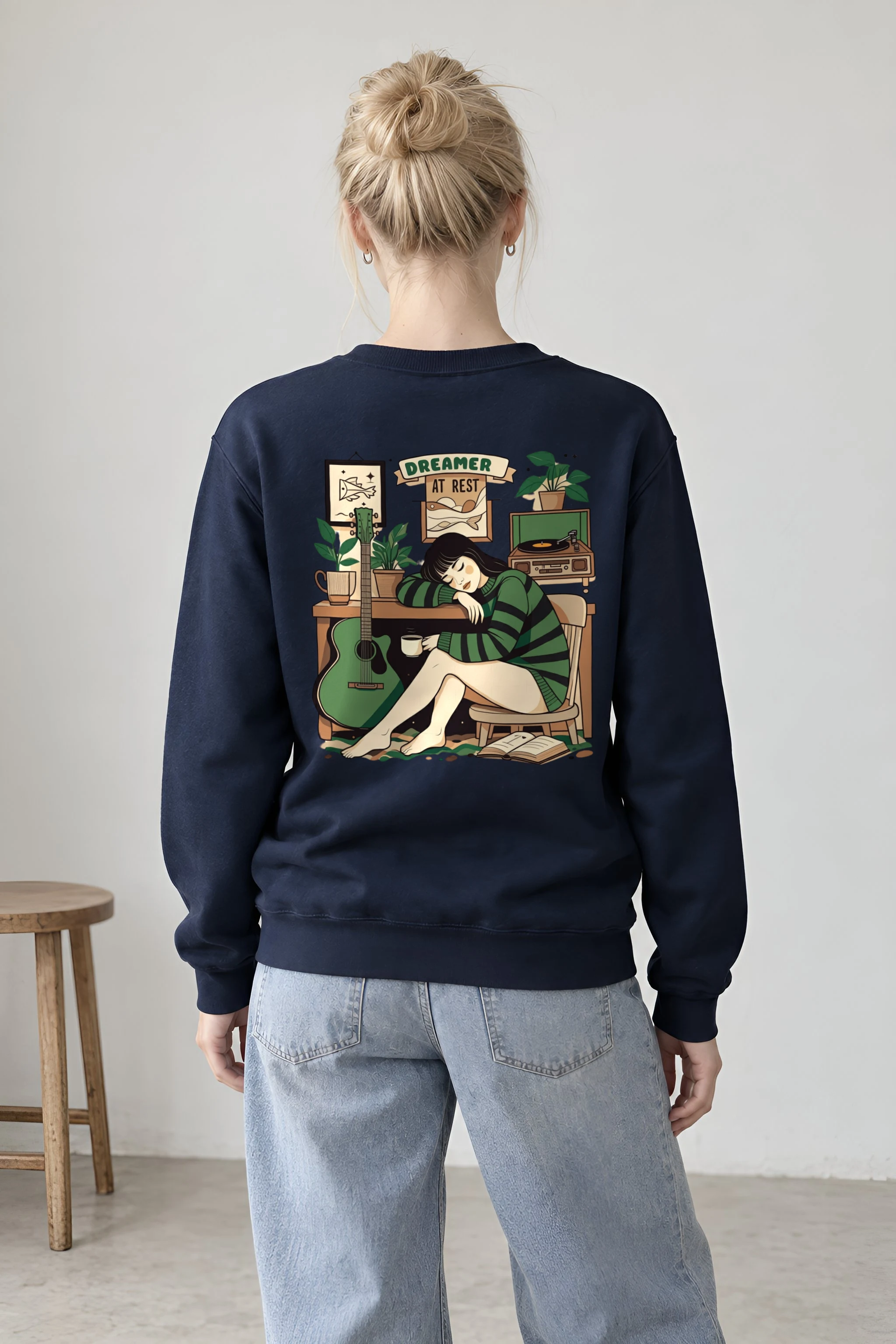 "Dreamer At Rest" 1 Crewneck Sweatshirt