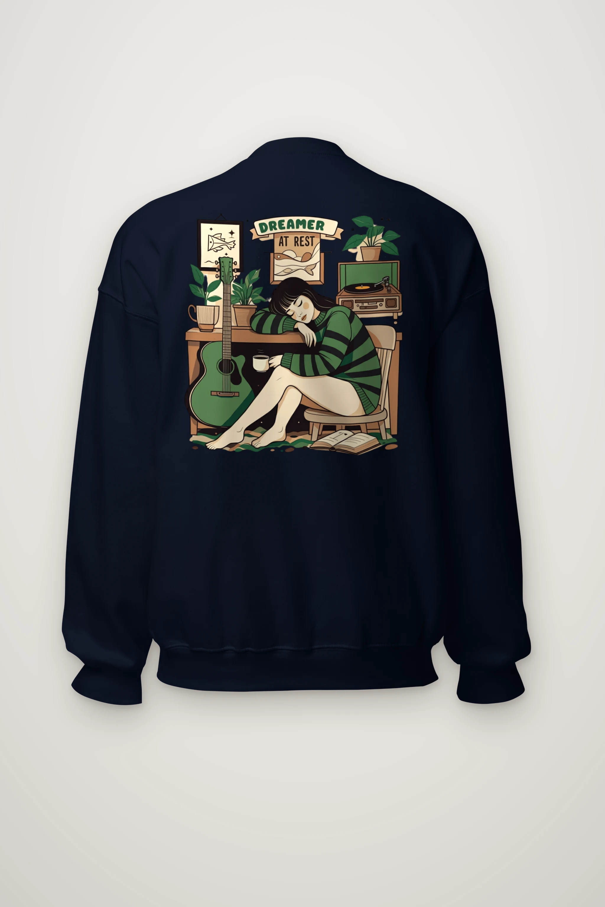 "Dreamer At Rest" Heavy Blend Unisex Crewneck Sweatshirt