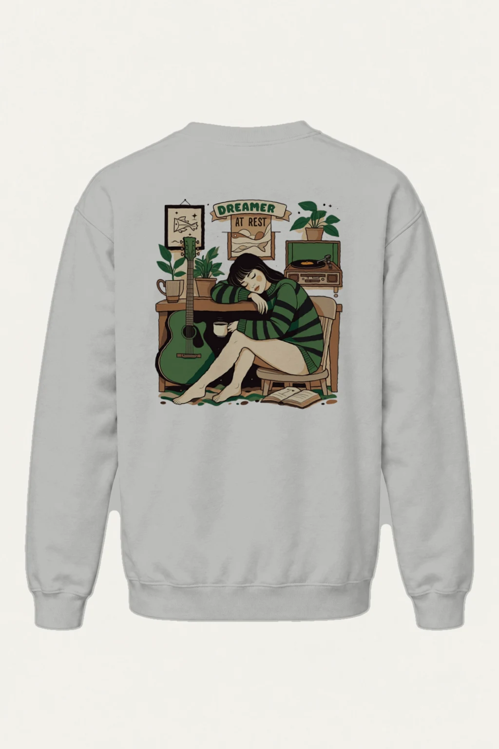 "Dreamer At Rest" Heavy Blend Unisex Crewneck Sweatshirt | Gildan 18000