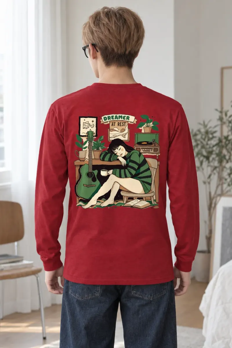 "Dreamer At Rest" Unisex Longsleeve T-shirt