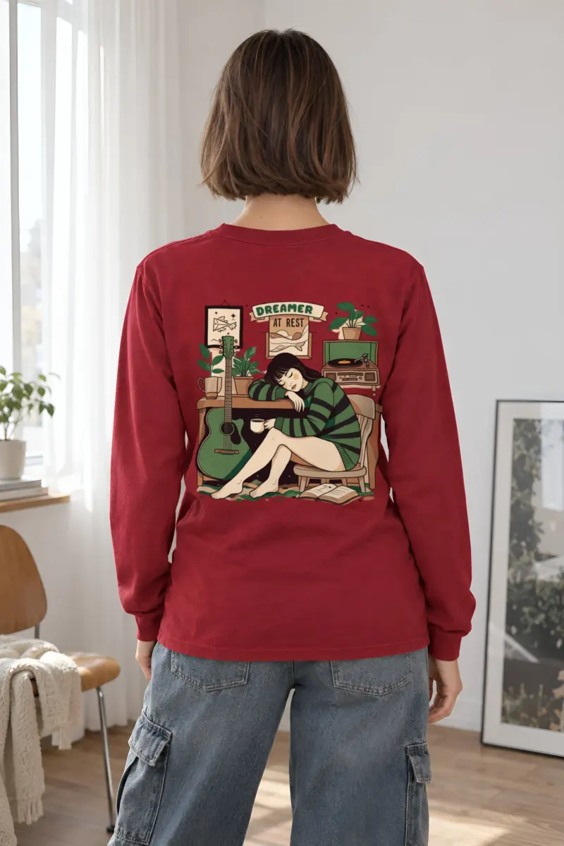 "Dreamer At Rest" Unisex Longsleeve T-shirt
