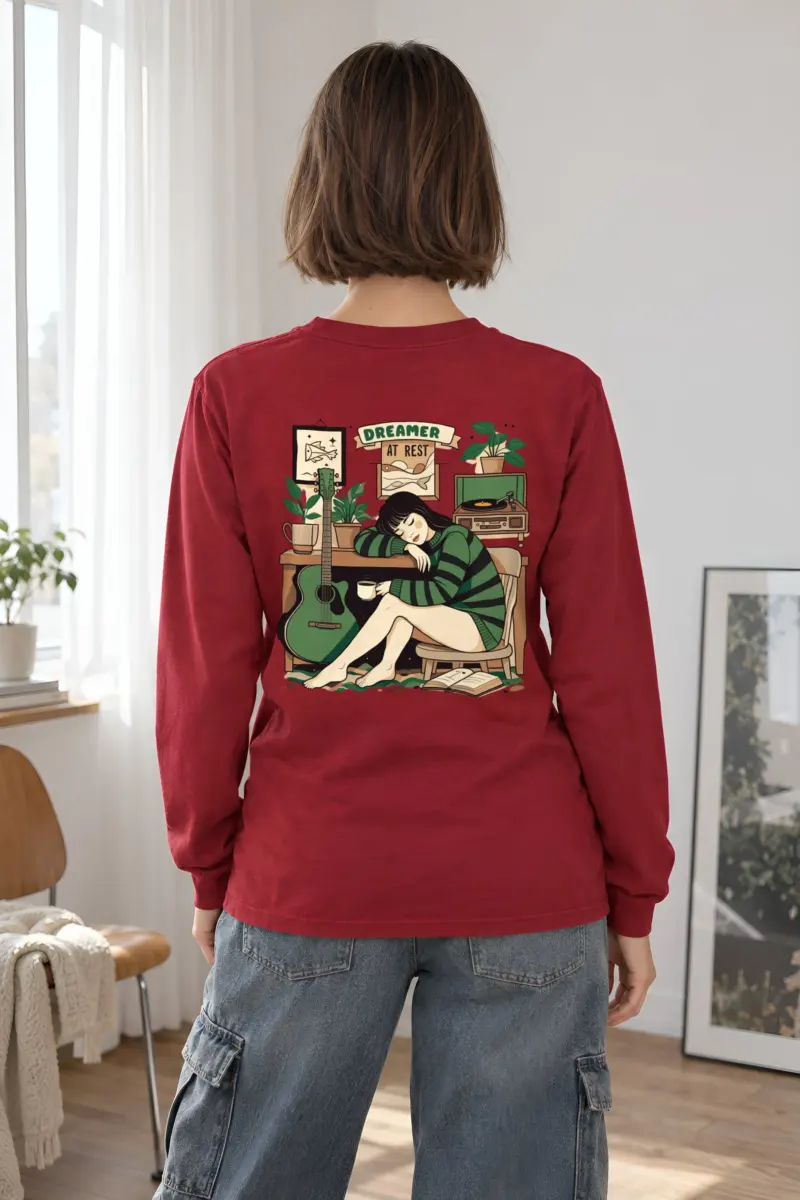 "Dreamer At Rest" Unisex Longsleeve T-shirt