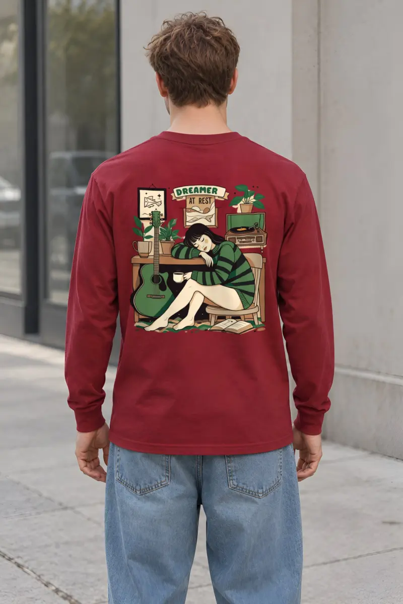"Dreamer At Rest" Unisex Longsleeve T-shirt