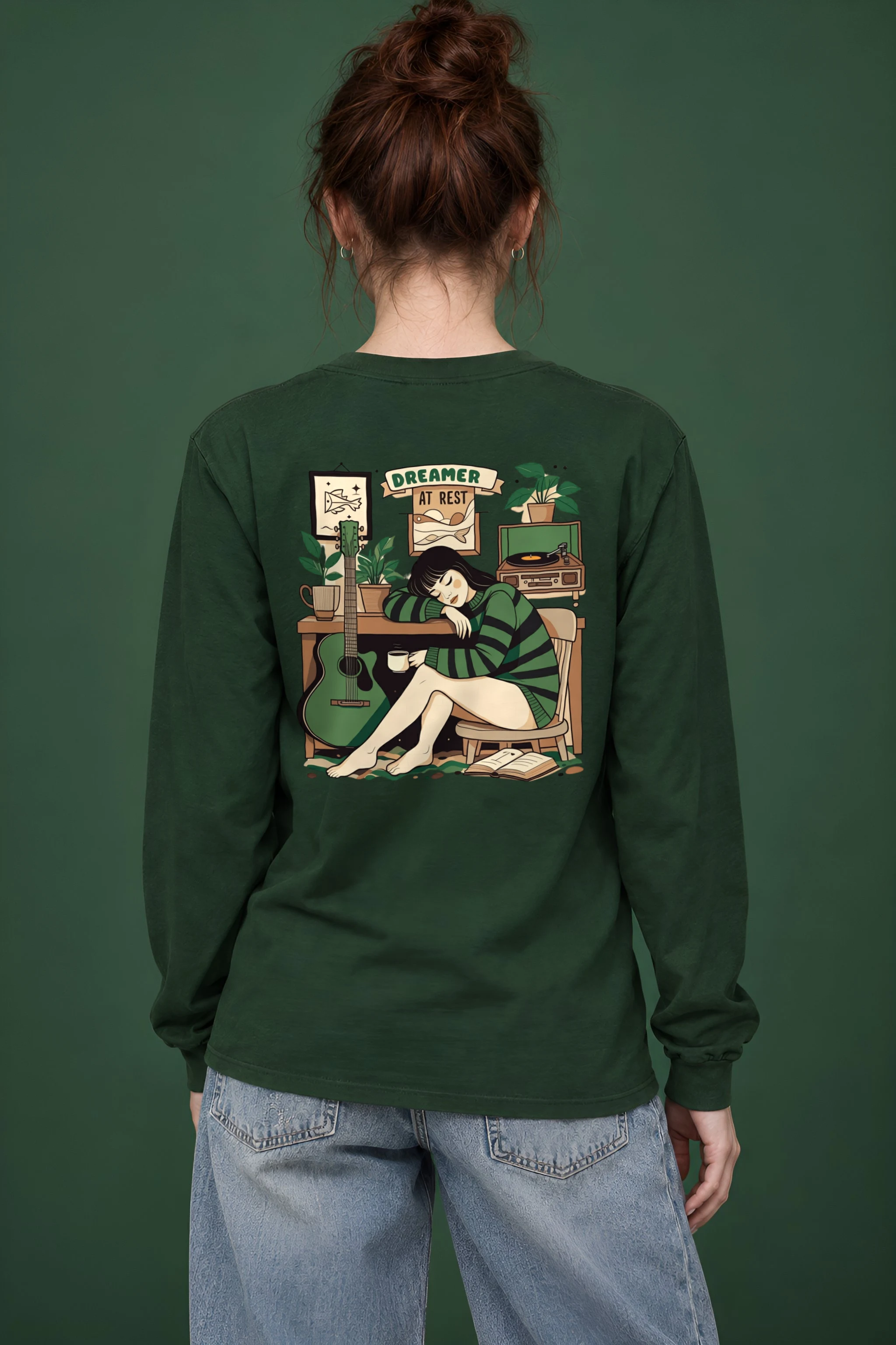 "Dreamer At Rest" Unisex Longsleeve T-shirt