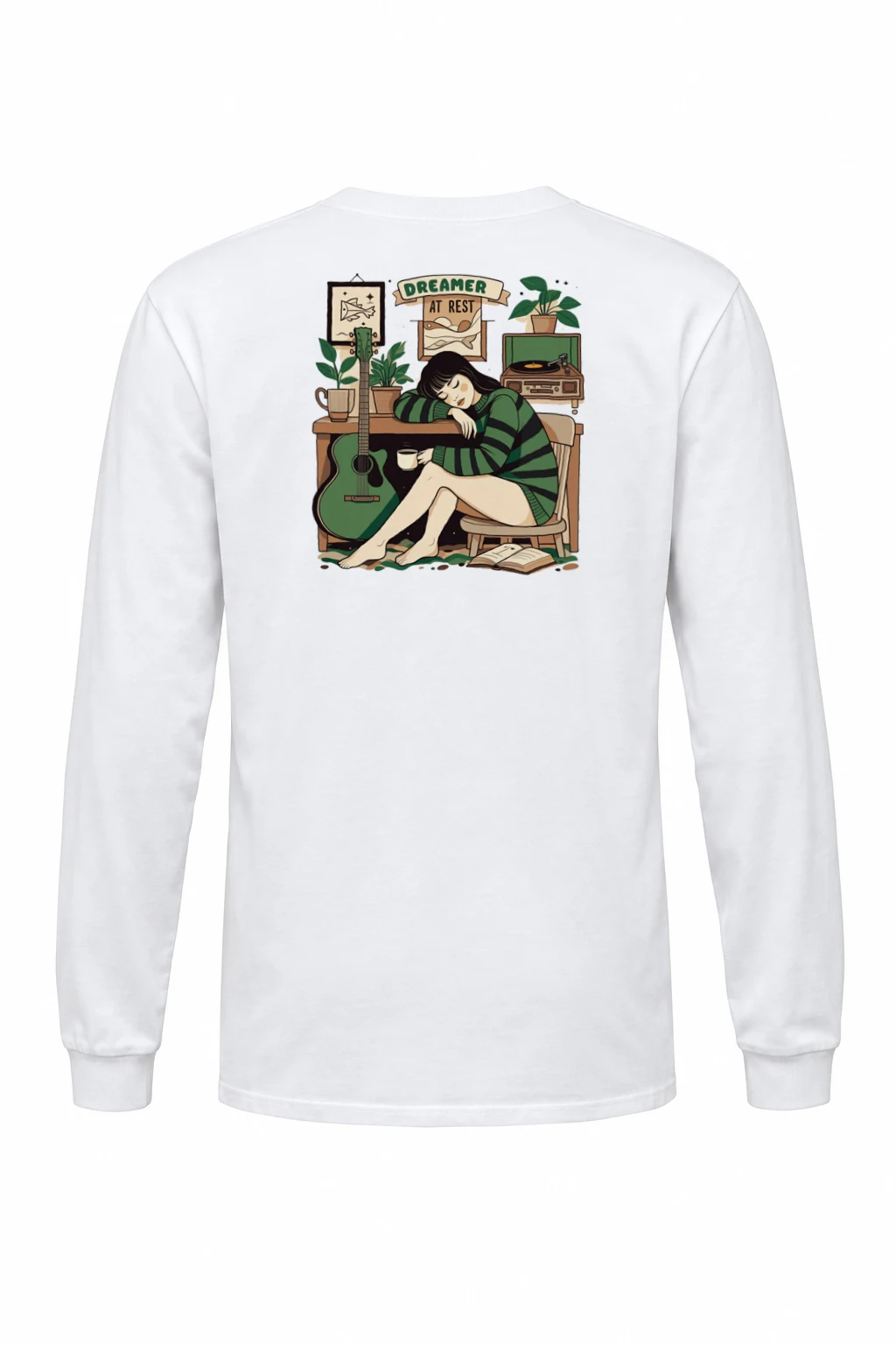 "Dreamer At Rest" Unisex Longsleeve T-shirt | Gildan 2400