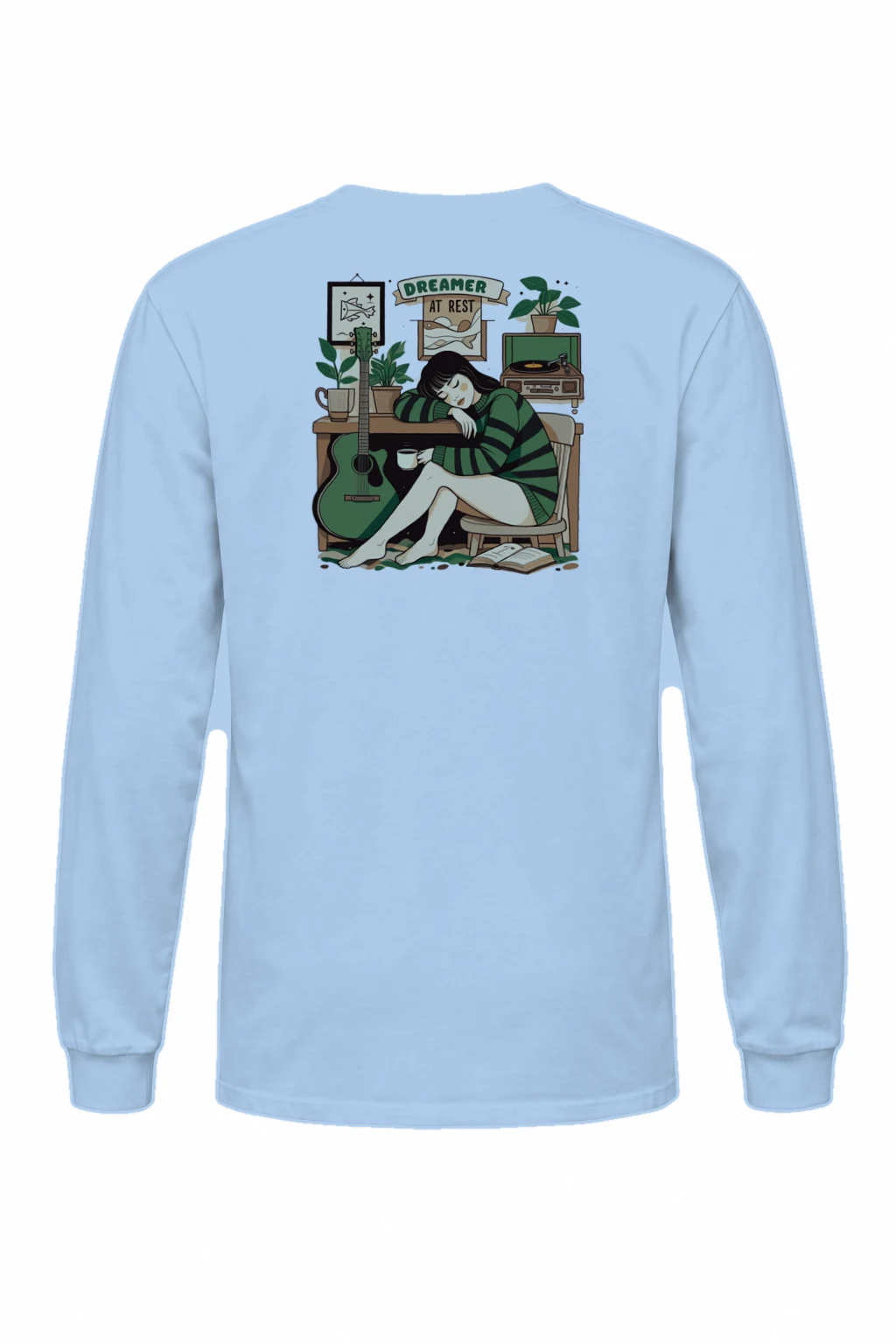 "Dreamer At Rest" Unisex Longsleeve T-shirt | Gildan 2400