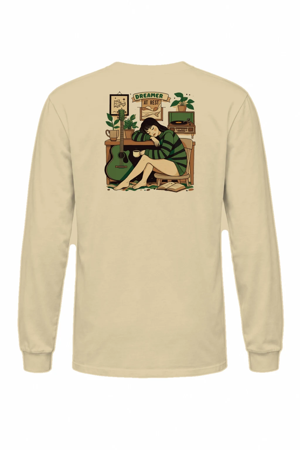 "Dreamer At Rest" Unisex Longsleeve T-shirt | Gildan 2400