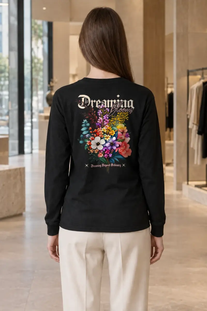 "Dreamer Blooms" Unisex Longsleeve T-shirt | Gildan 2400
