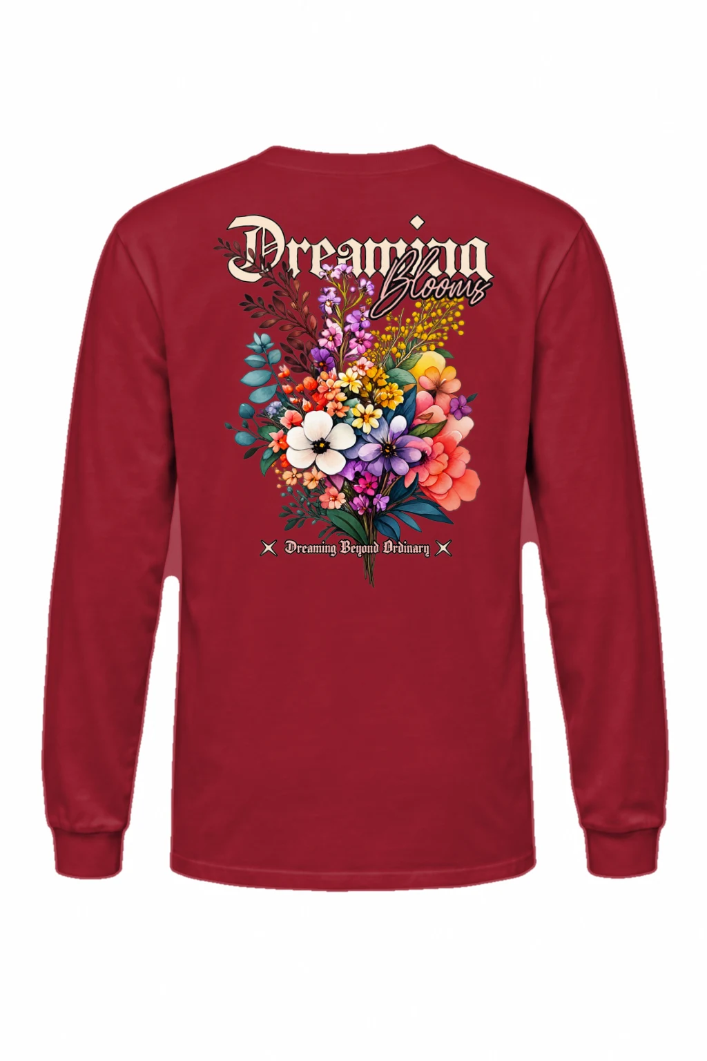 "Dreamer Blooms" Unisex Longsleeve T-shirt | Gildan 2400