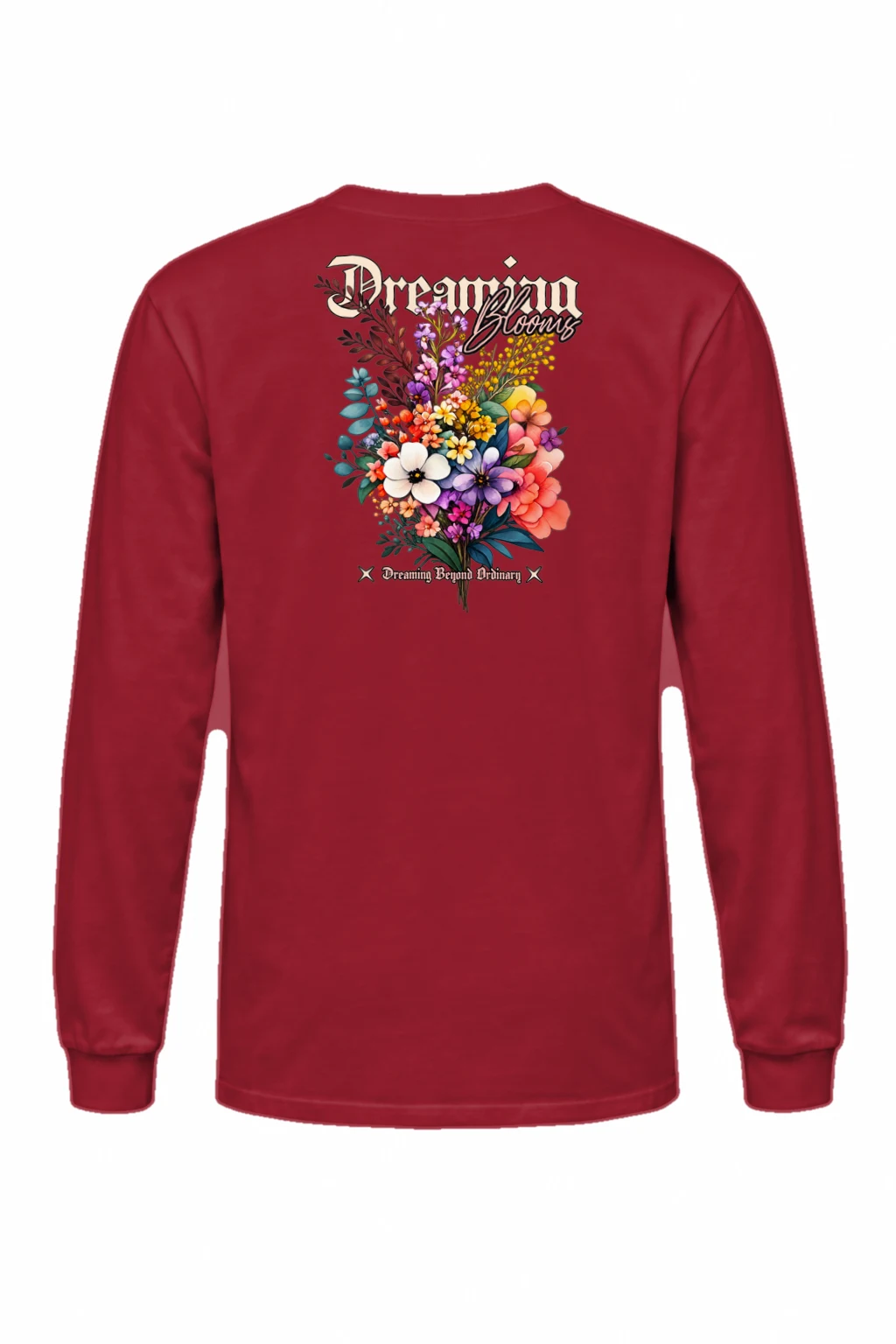 "Dreamer Blooms" Unisex Longsleeve T-shirt | Gildan 2400