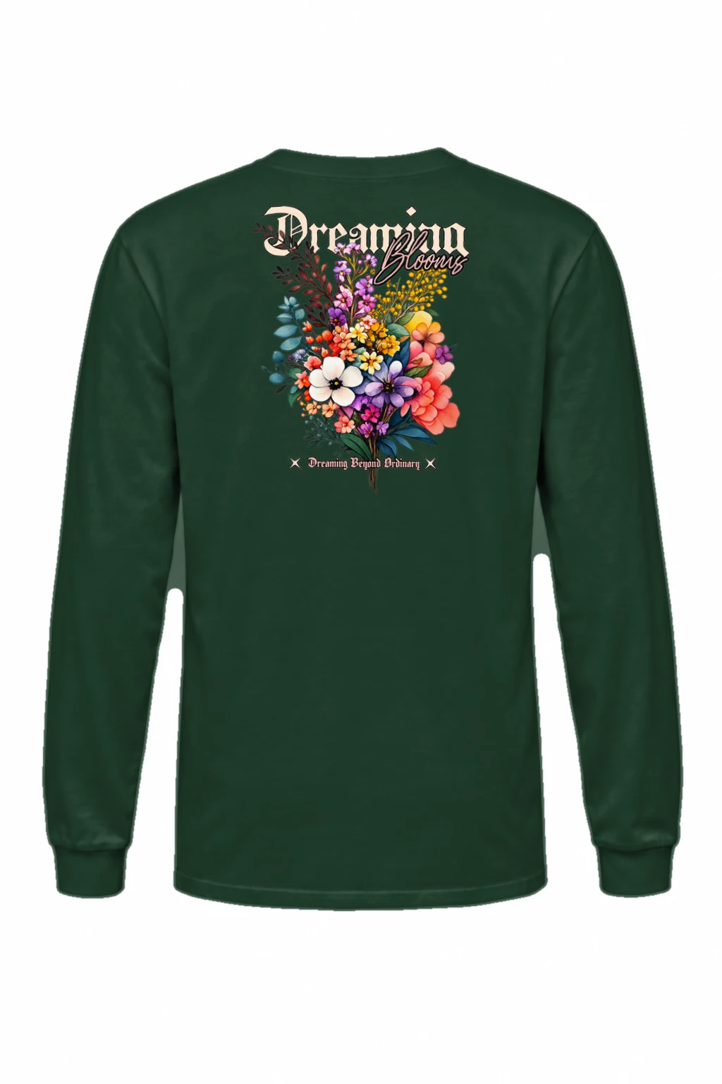 "Dreamer Blooms" Unisex Longsleeve T-shirt | Gildan 2400