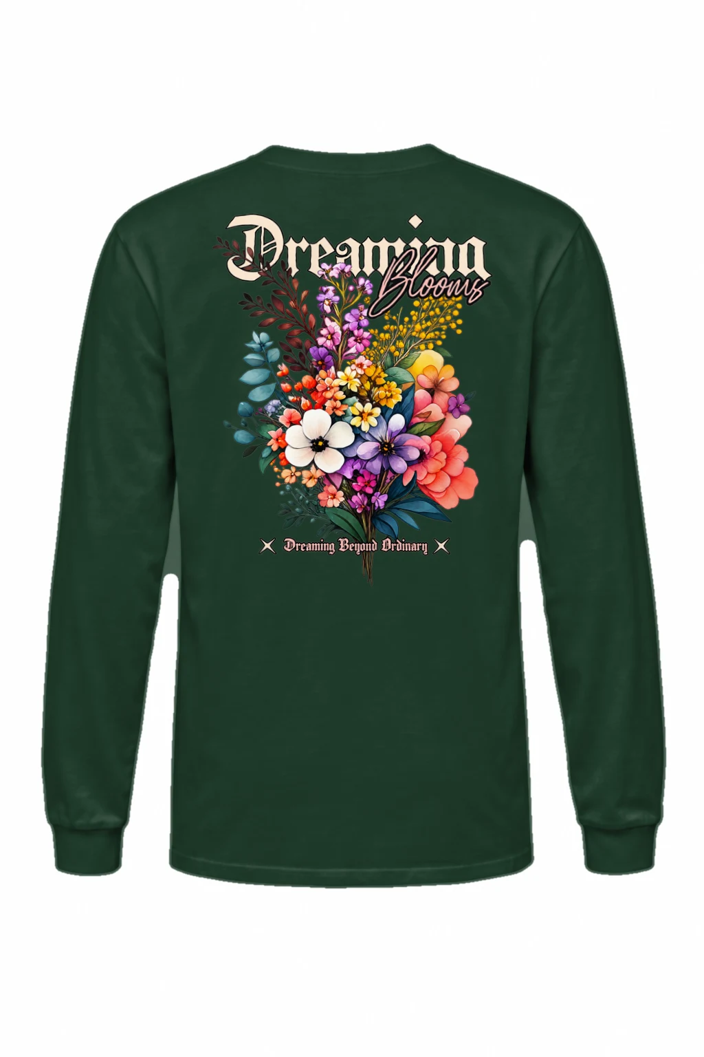 "Dreamer Blooms" Unisex Longsleeve T-shirt | Gildan 2400