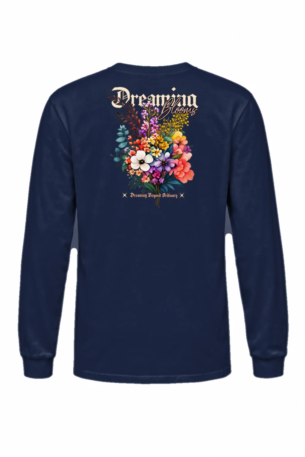 "Dreamer Blooms" Unisex Longsleeve T-shirt | Gildan 2400