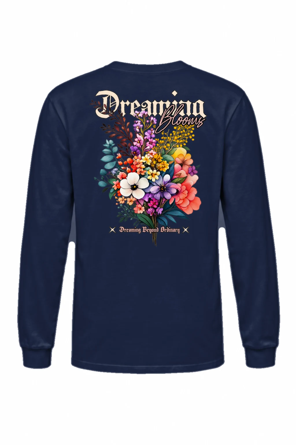 "Dreamer Blooms" Unisex Longsleeve T-shirt | Gildan 2400