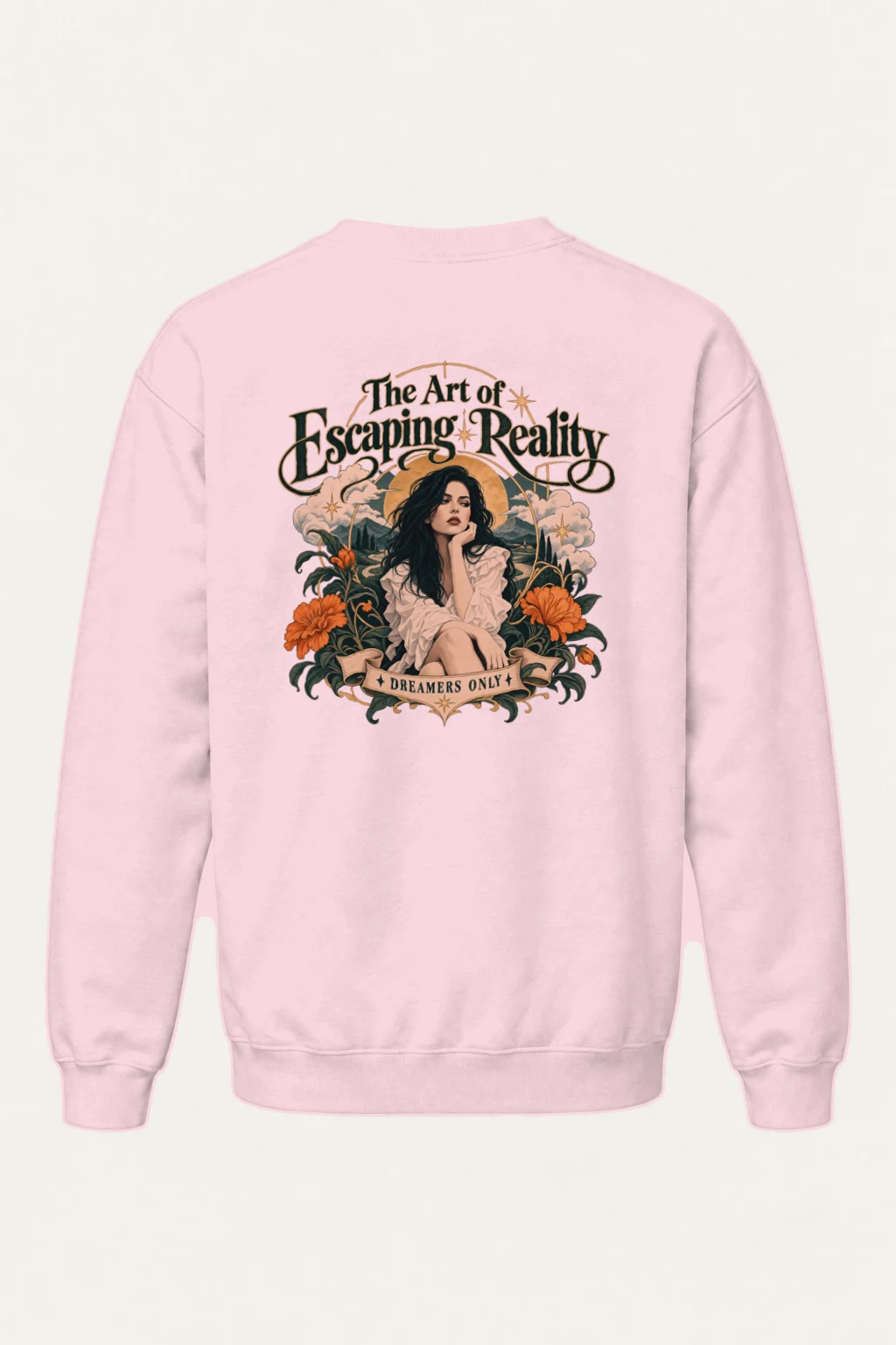 "Dreamers Only" Heavy Blend Unisex Crewneck Sweatshirt | Gildan 18000