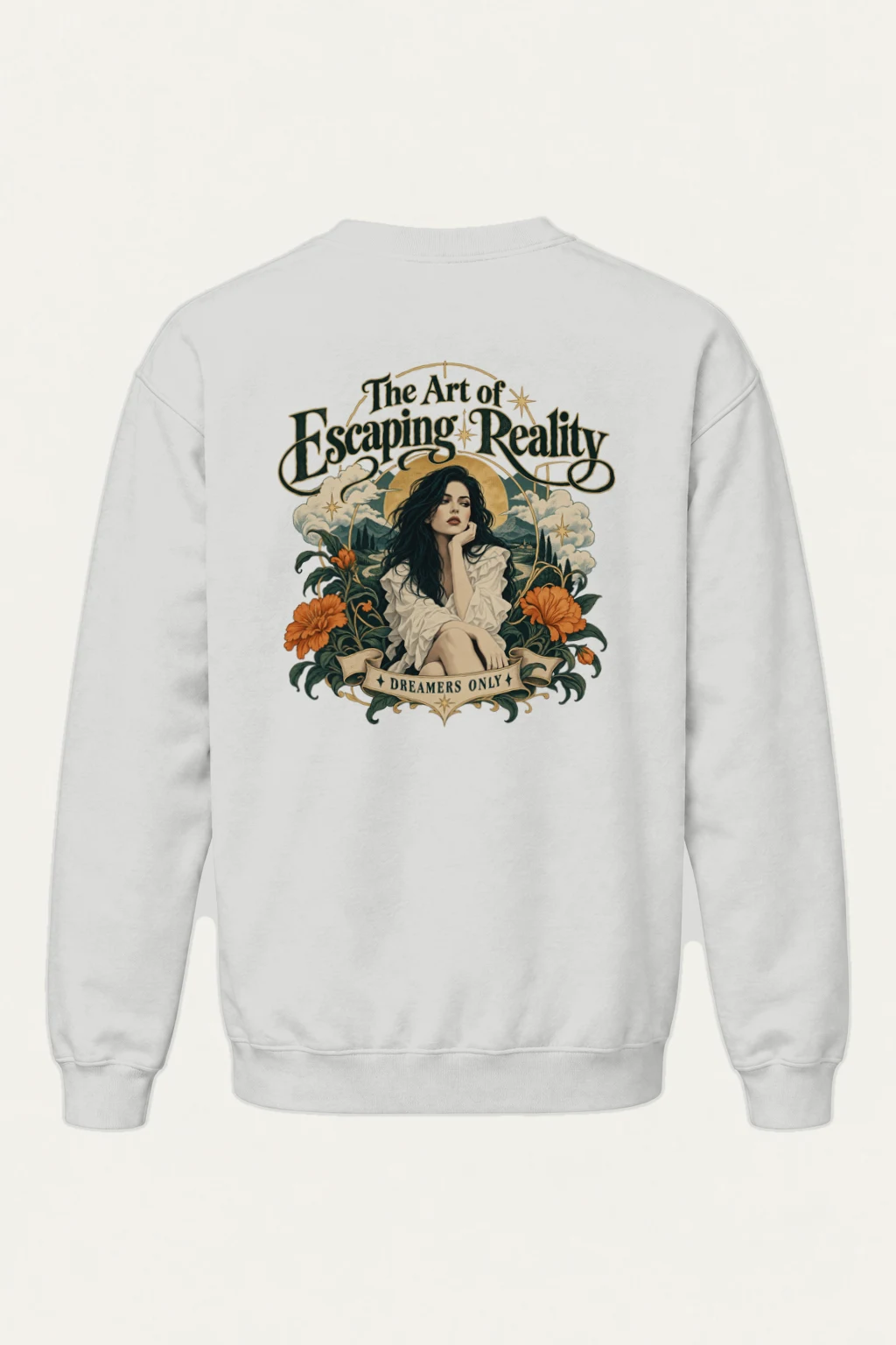 "Dreamers Only" Heavy Blend Unisex Crewneck Sweatshirt | Gildan 18000