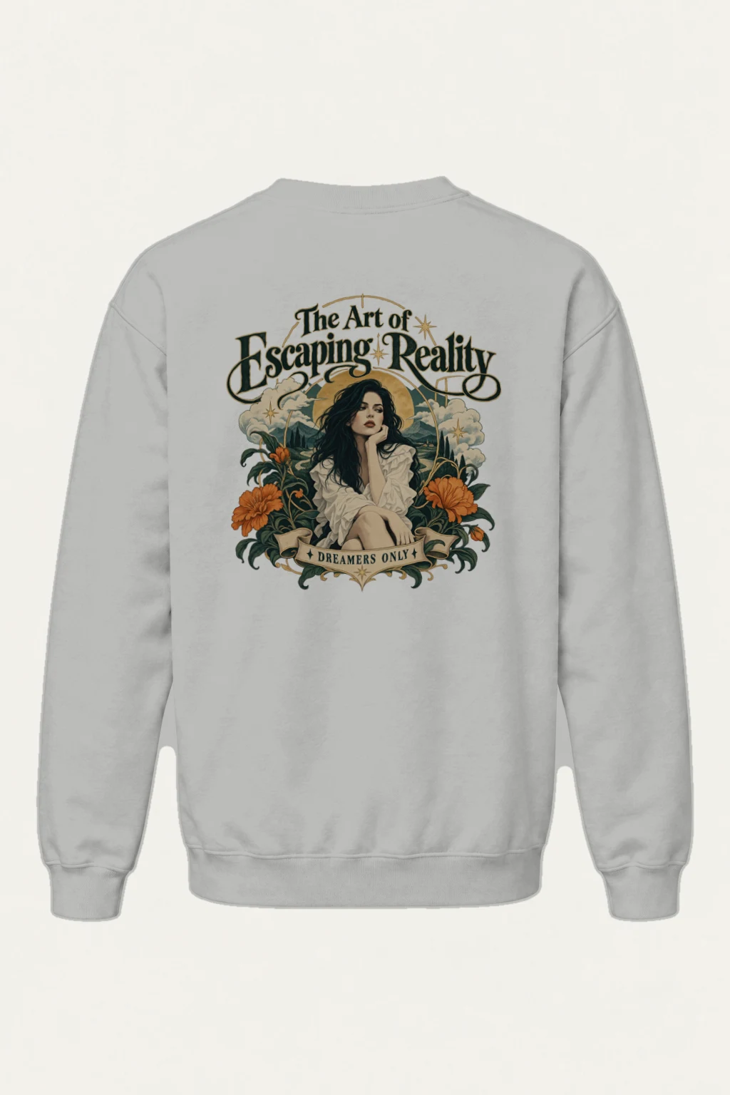 "Dreamers Only" Heavy Blend Unisex Crewneck Sweatshirt | Gildan 18000