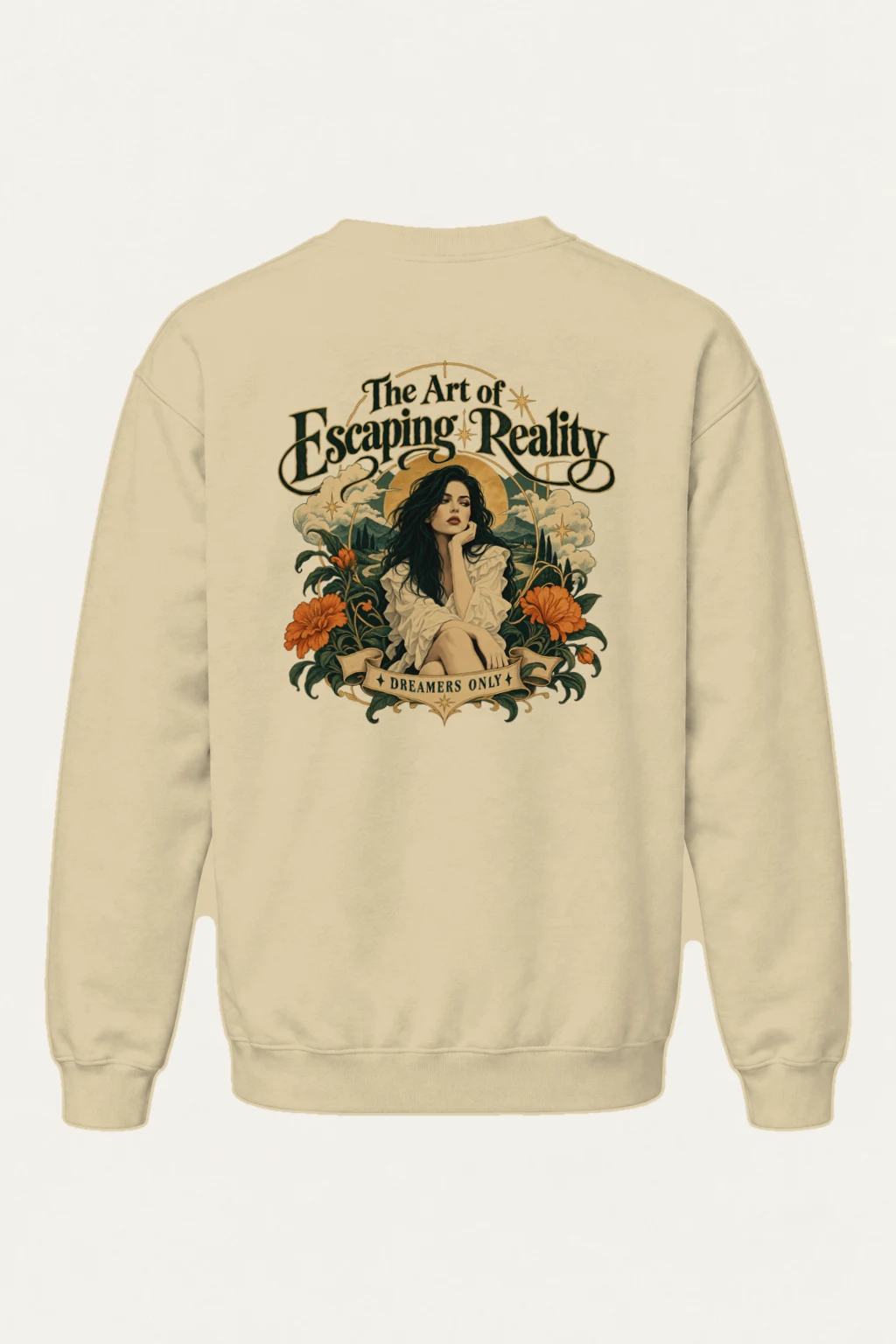 "Dreamers Only" Heavy Blend Unisex Crewneck Sweatshirt | Gildan 18000