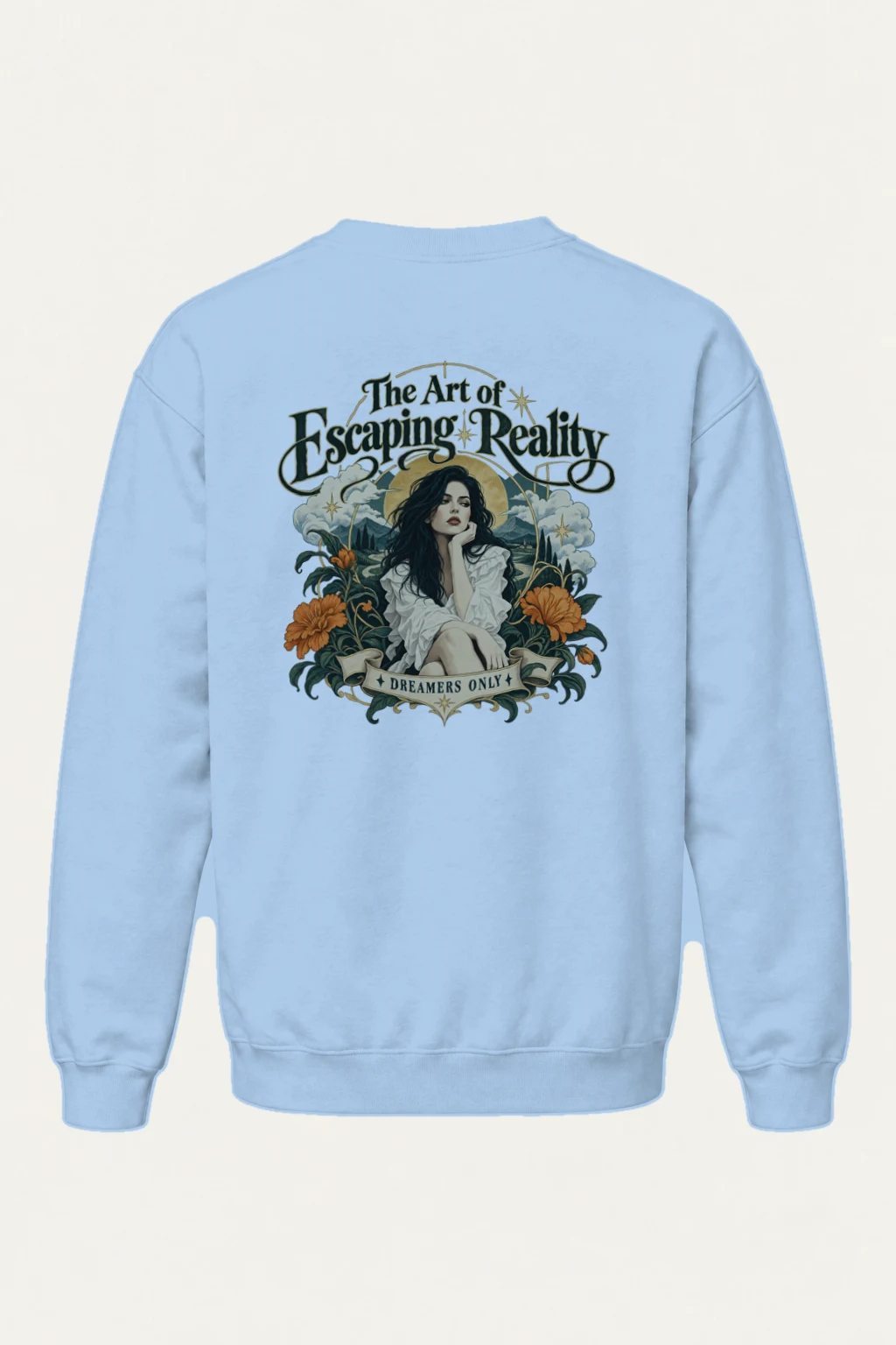 "Dreamers Only" Heavy Blend Unisex Crewneck Sweatshirt | Gildan 18000