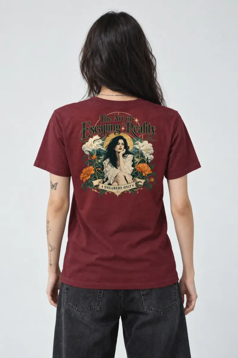 "Dreamers Only" Heavyweight Unisex Crewneck T-shirt