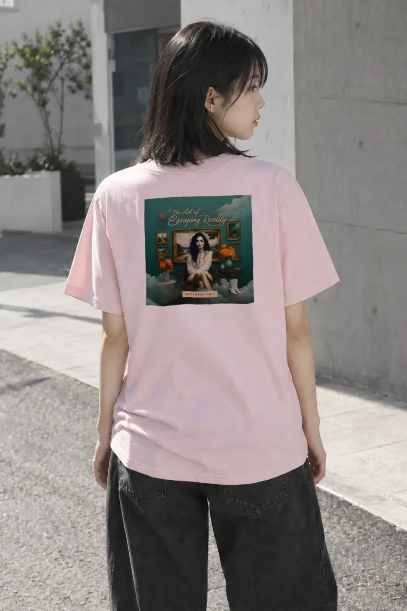 "Dreamers Only" Heavyweight Unisex Crewneck T-shirt | Gildan 5000