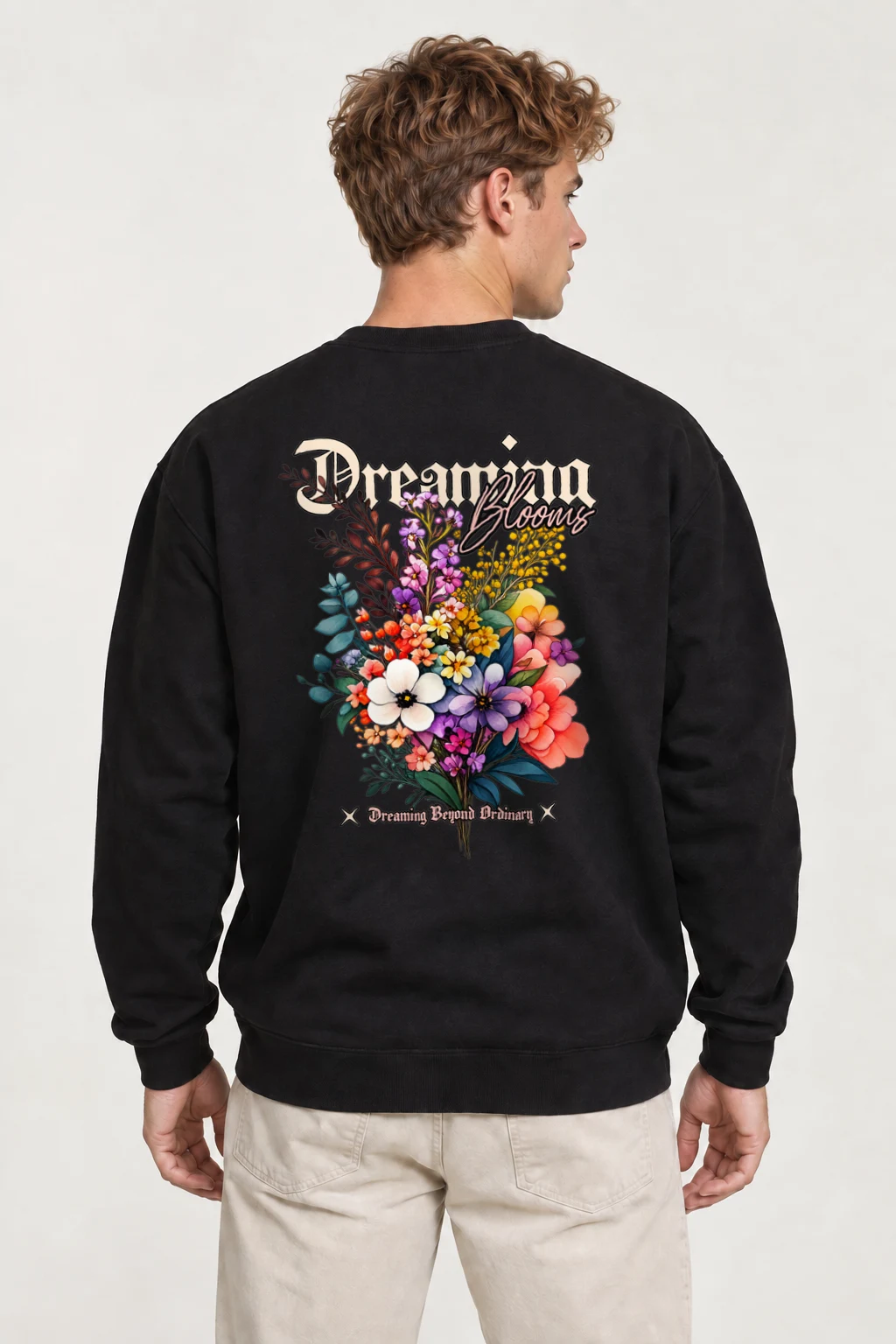 "Dreaming Beyond Ordinary" Heavy Blend Unisex Crewneck Sweatshirt | Gildan 18000