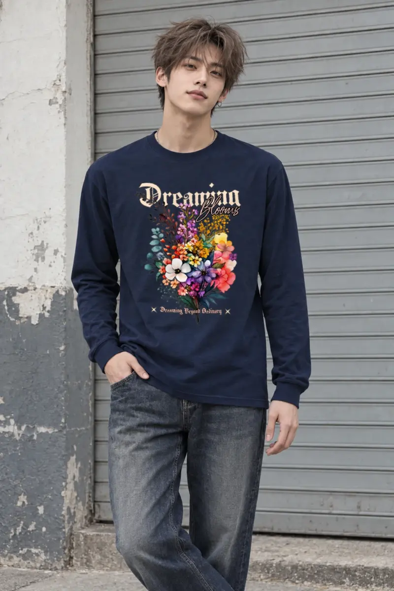 "Dreaming Blooms" Unisex Longsleeve T-shirt