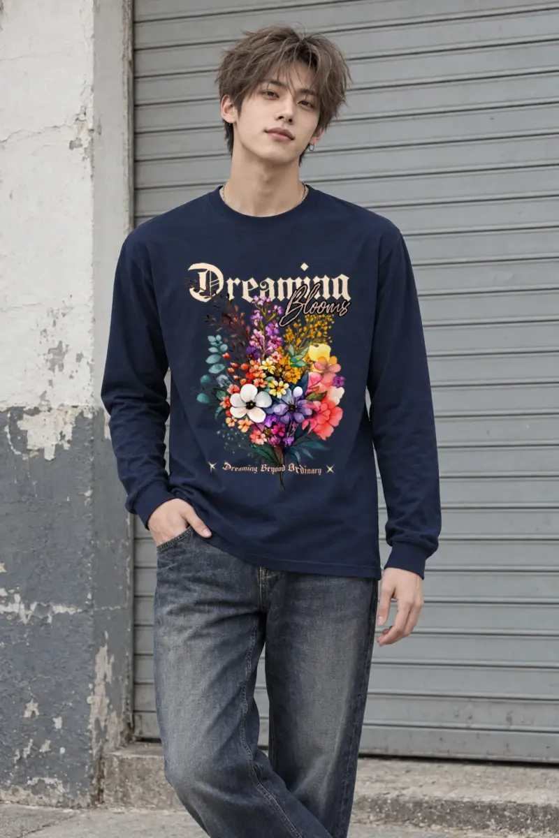 "Dreaming Blooms" Unisex Longsleeve T-shirt