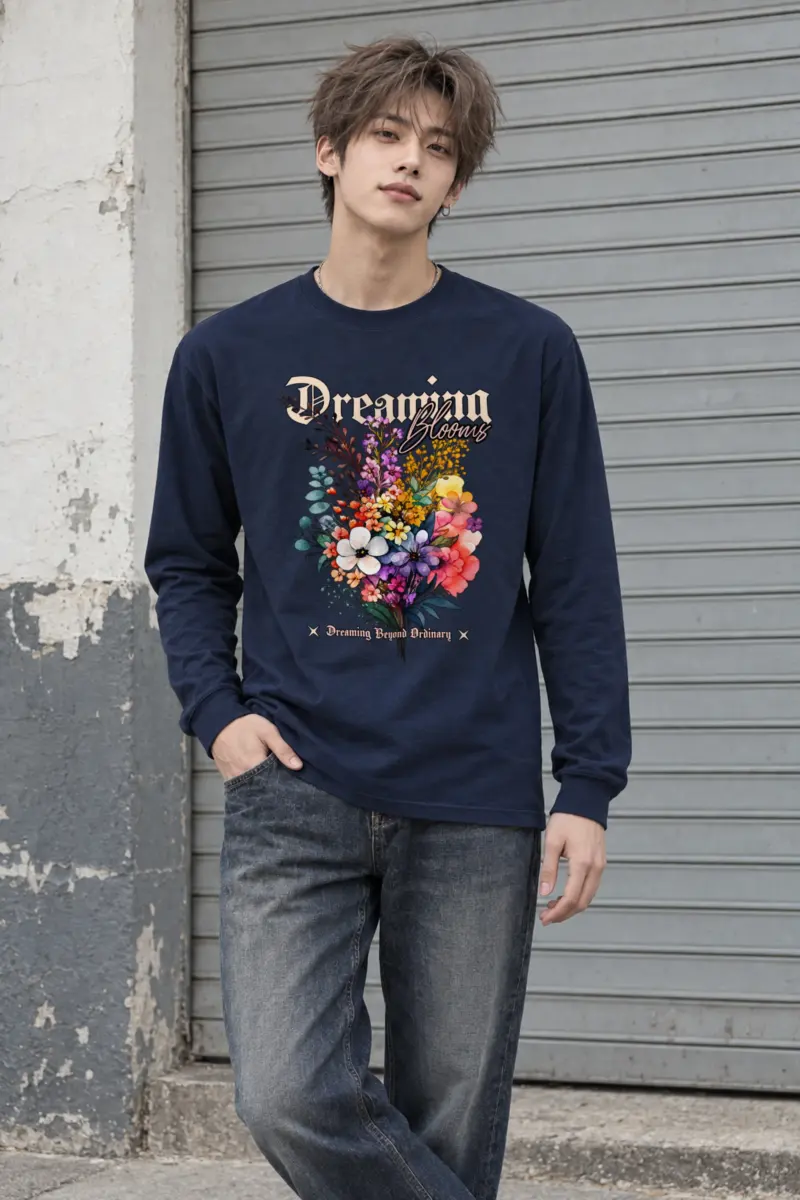 "Dreaming Blooms" Unisex Longsleeve T-shirt